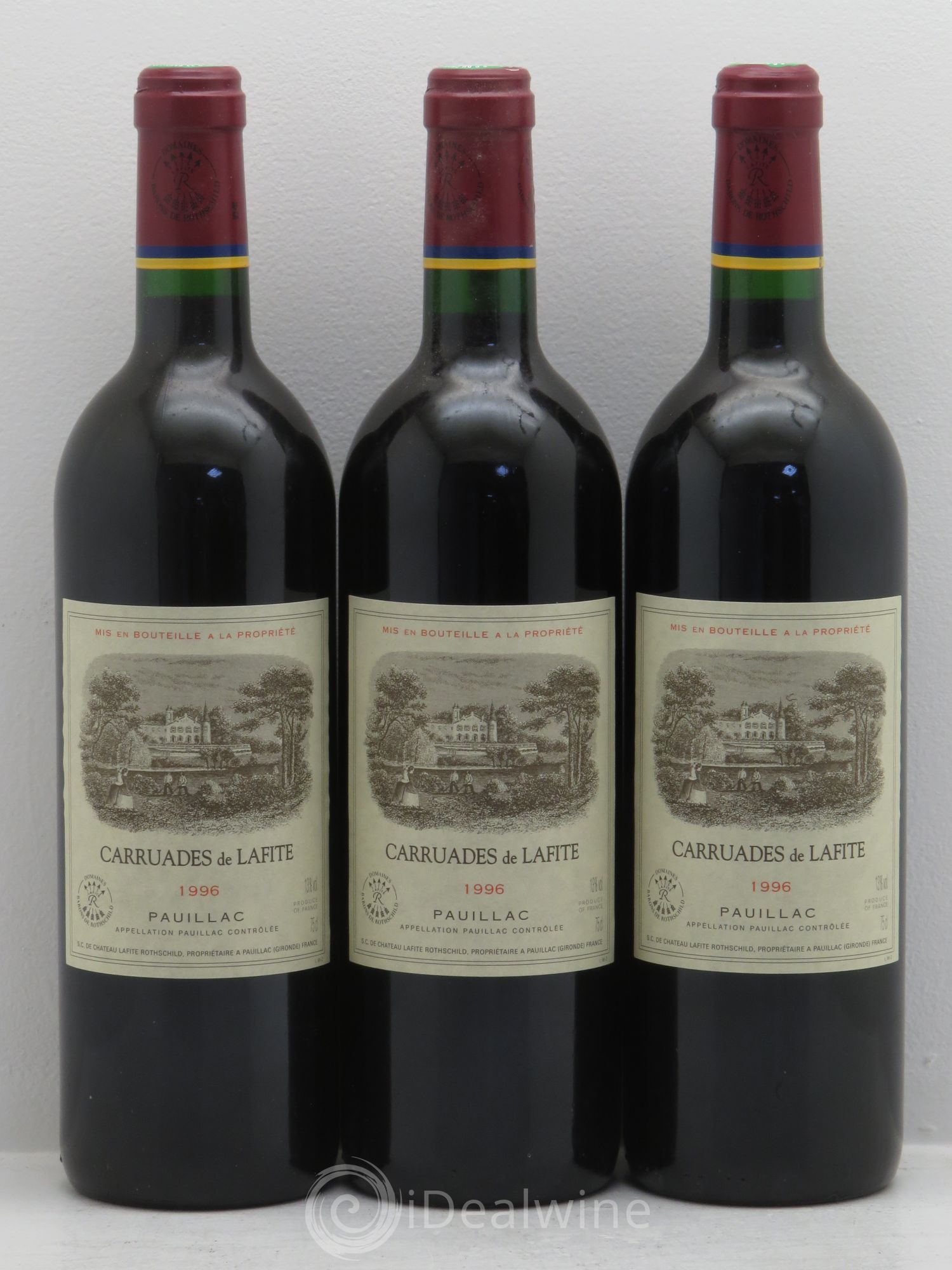 Carruades de Lafite Rothschild Second Vin 1996 - Lot de 12 bouteilles - 4
