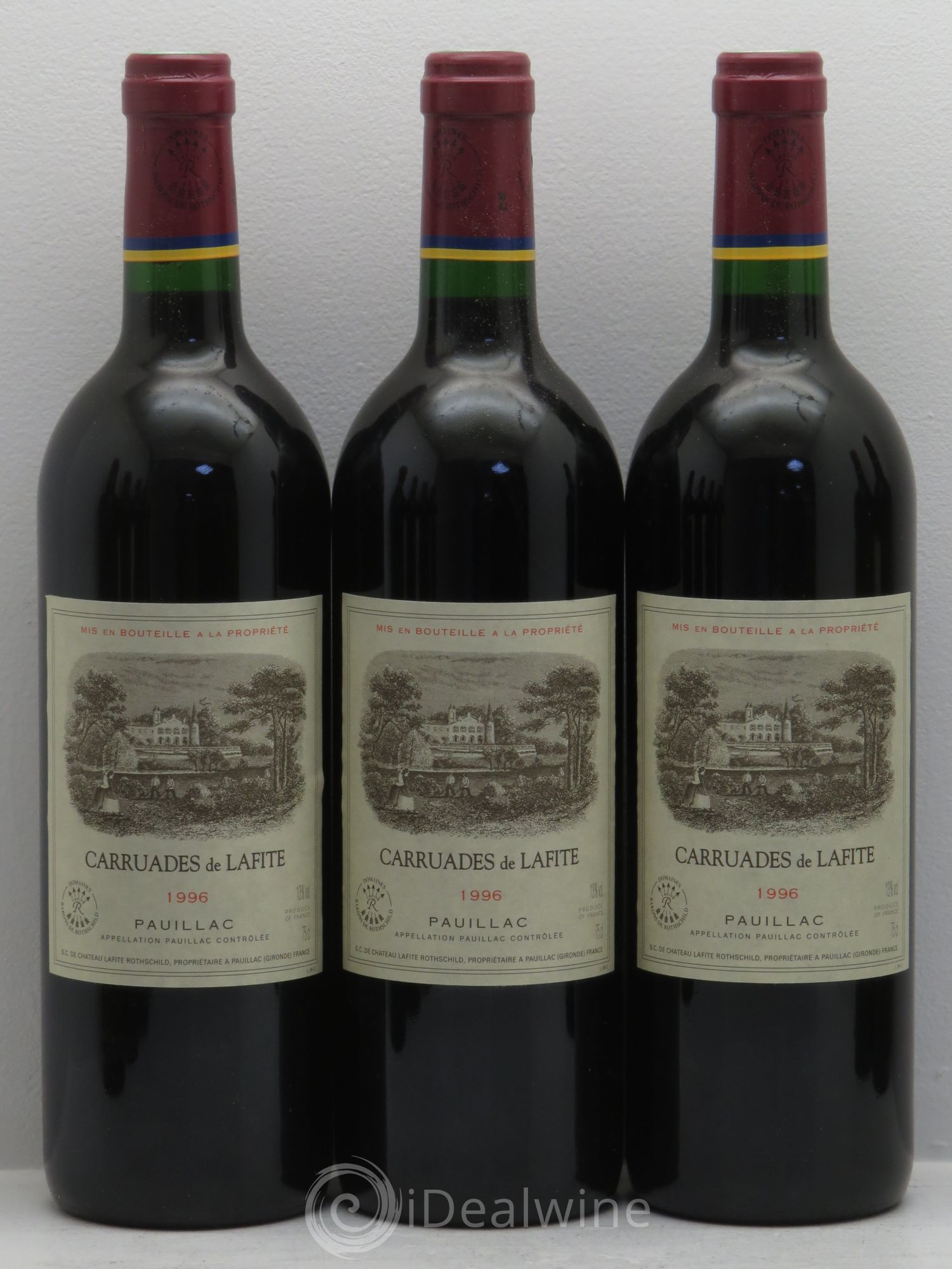 Carruades de Lafite Rothschild Second Vin 1996 - Lot de 12 bouteilles - 2