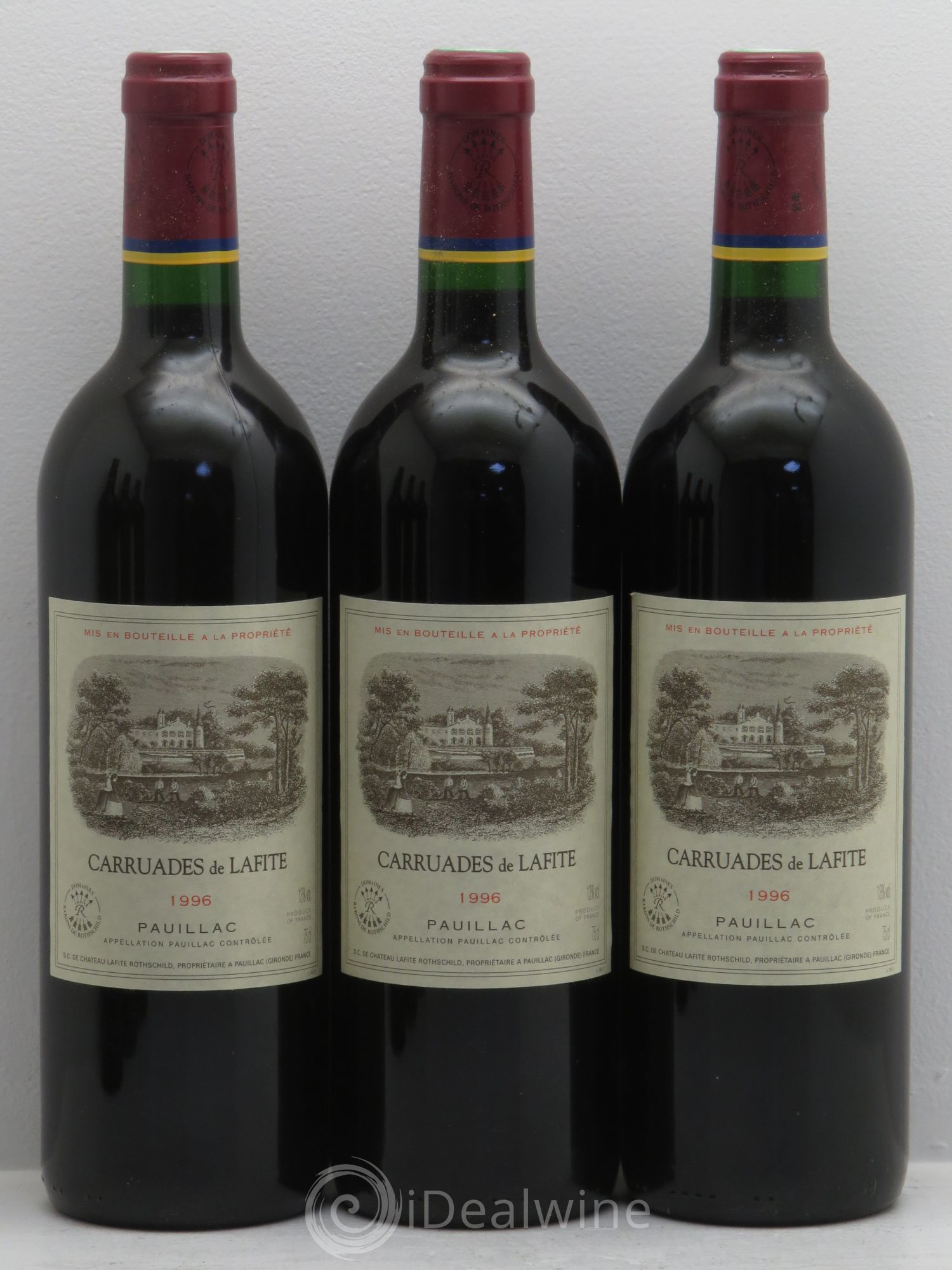 Carruades de Lafite Rothschild Second Vin 1996 - Lot de 12 bouteilles - 3