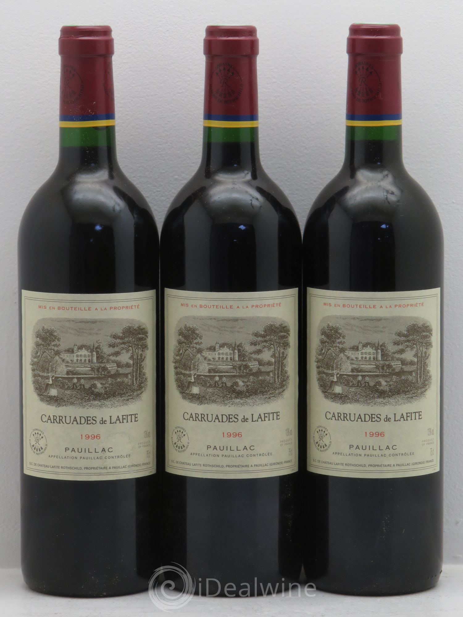 Carruades de Lafite Rothschild Second Vin 1996 - Lot de 12 bouteilles - 4