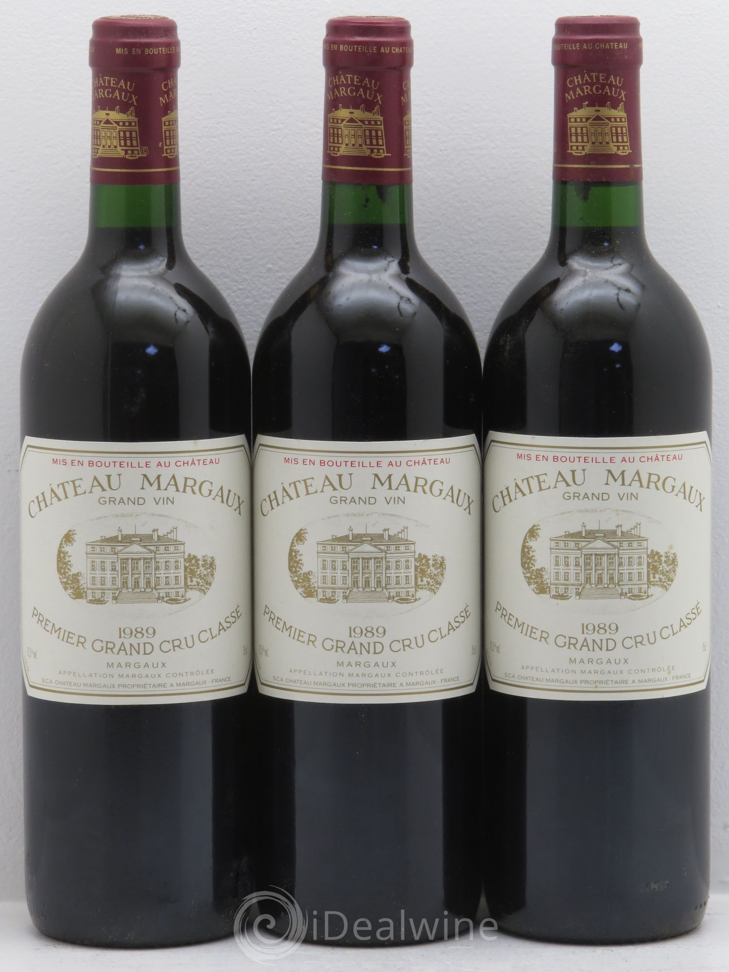 Château Margaux 1er Grand Cru Classé 1989 - Lot de 6 bouteilles - 2