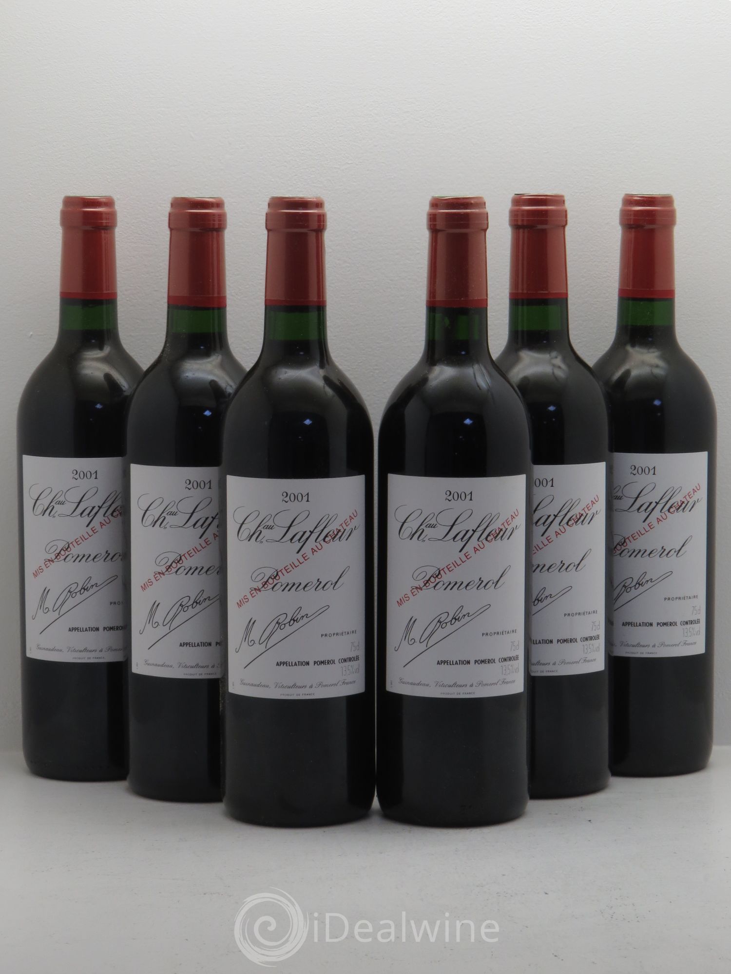 Château Lafleur 2001 - Lot de 6 bouteilles - 0
