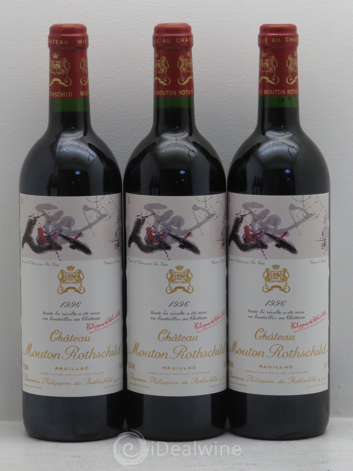 Château Mouton Rothschild 1er Grand Cru Classé 1996 - Lot de 6 bouteilles - 2
