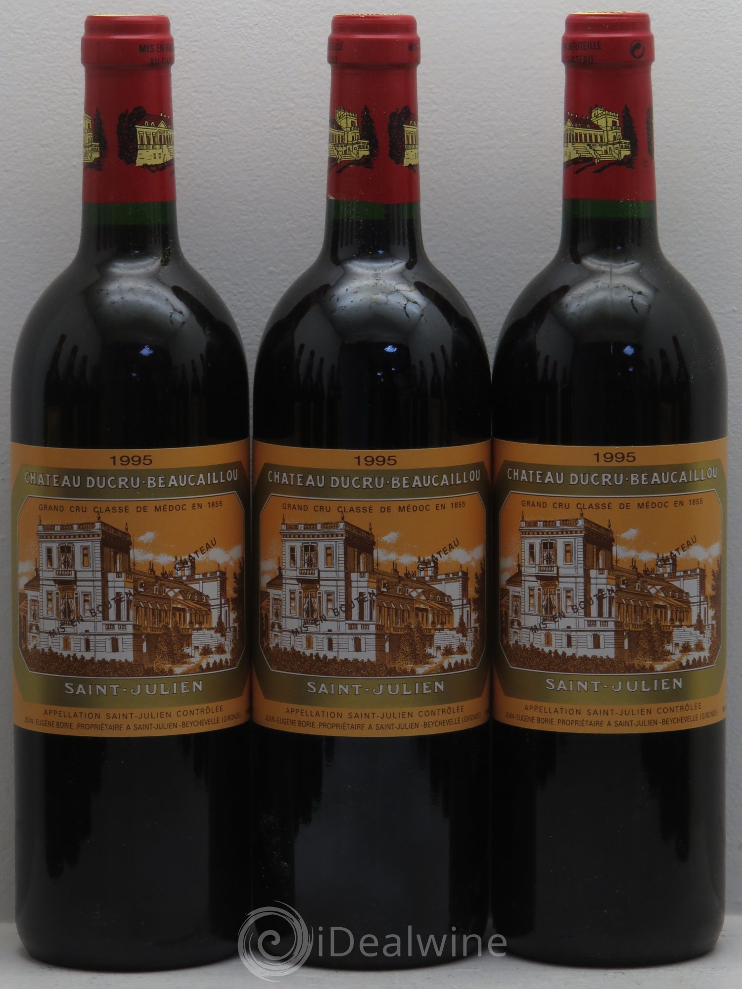 Château Ducru Beaucaillou 2ème Grand Cru Classé 1995 - Lot de 12 bouteilles - 1