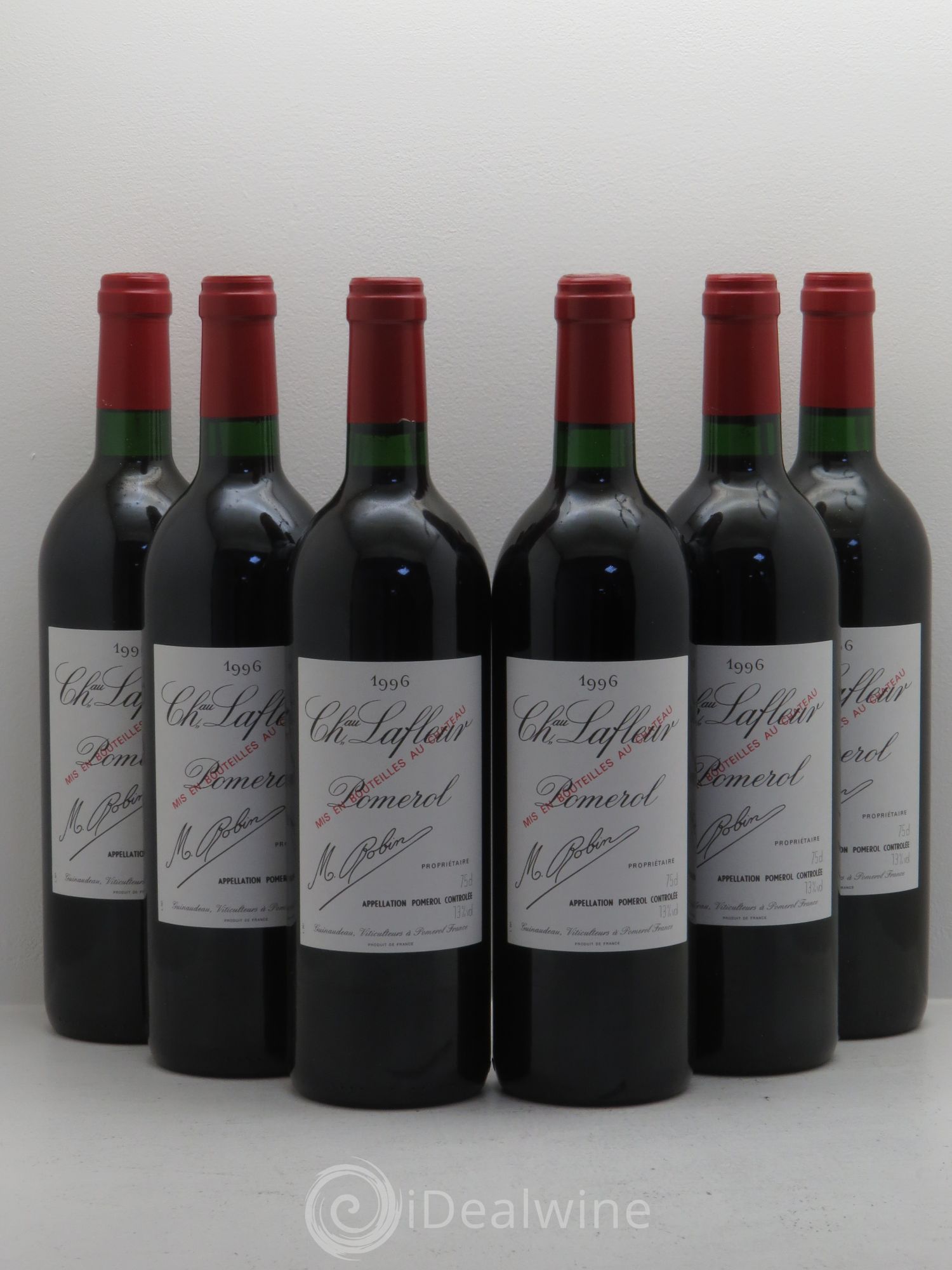 Château Lafleur 1996 - Lot de 6 bouteilles - 0