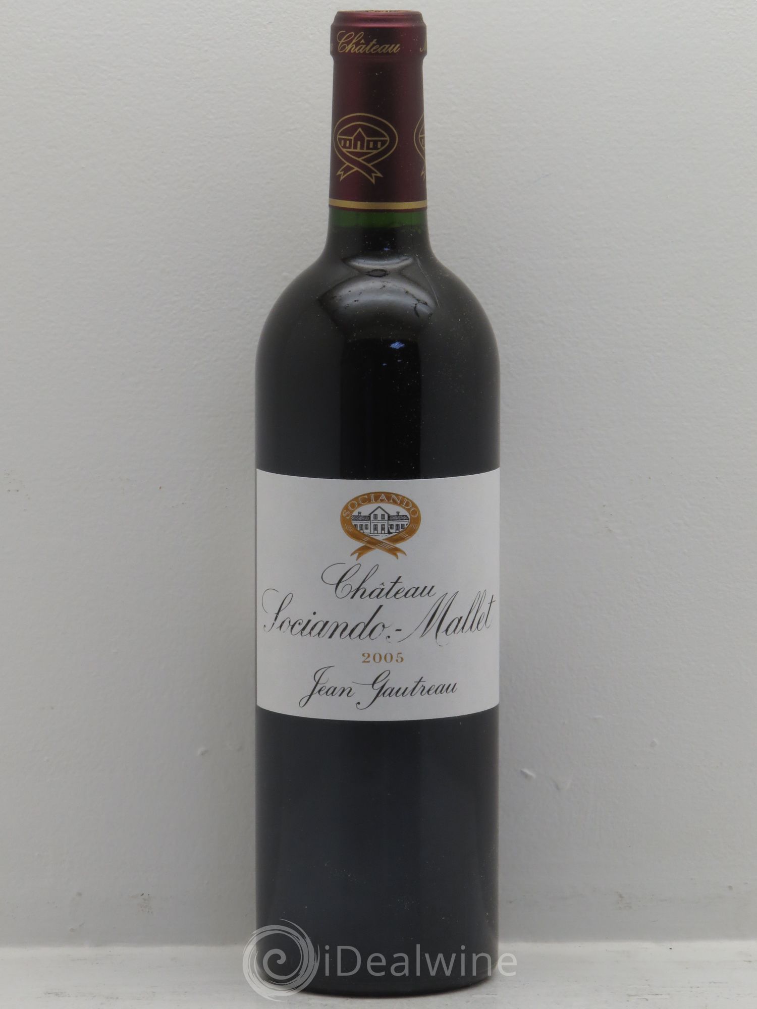 Château Sociando Mallet 2005 - Lot de 12 bouteilles - 0