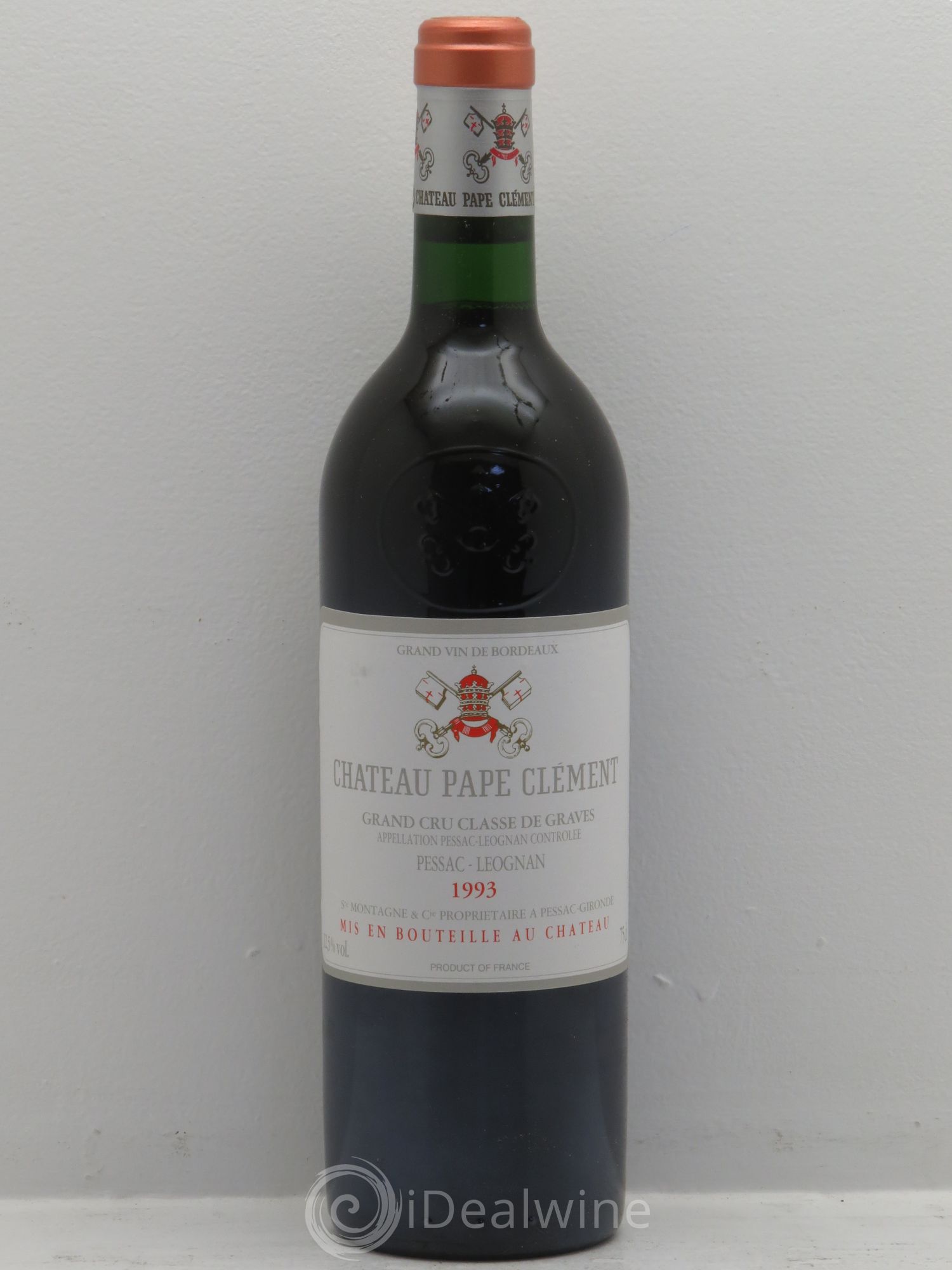 Château Pape Clément Cru Classé de Graves 1993 - Lot de 12 bouteilles - 0