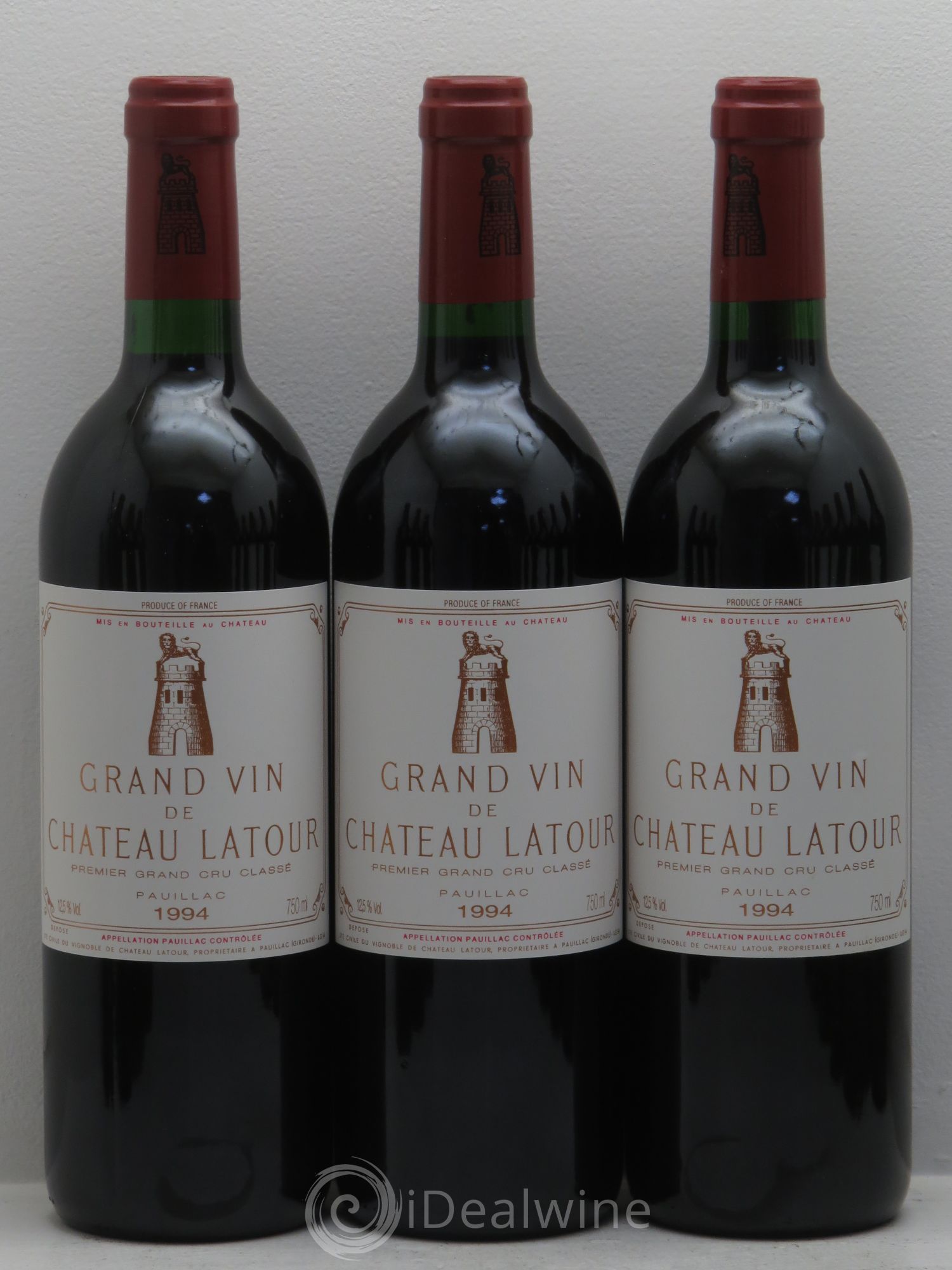 Château Latour 1er Grand Cru Classé 1994 - Lot de 12 bouteilles - 1