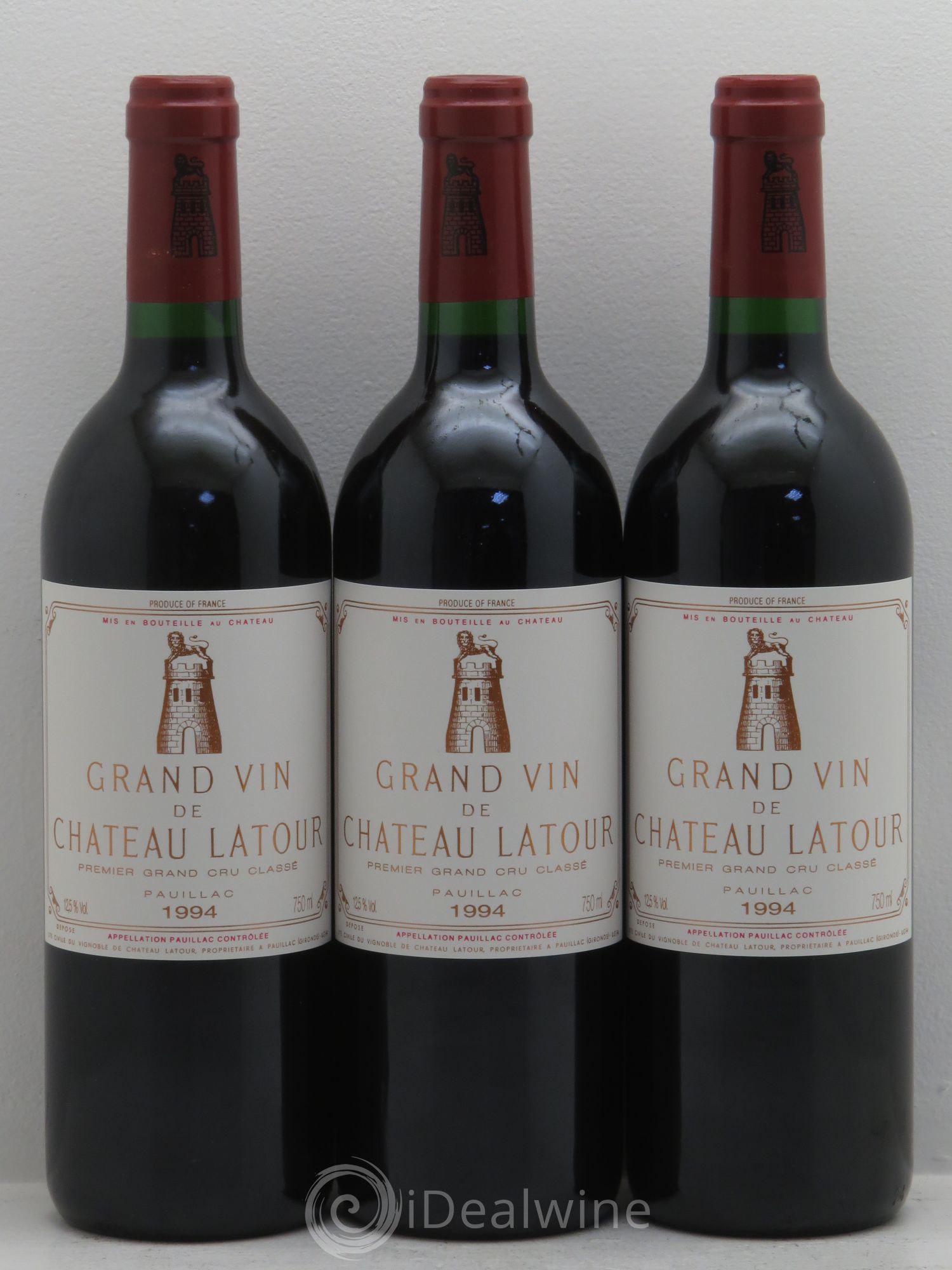 Château Latour 1er Grand Cru Classé 1994 - Lot de 12 bouteilles - 4