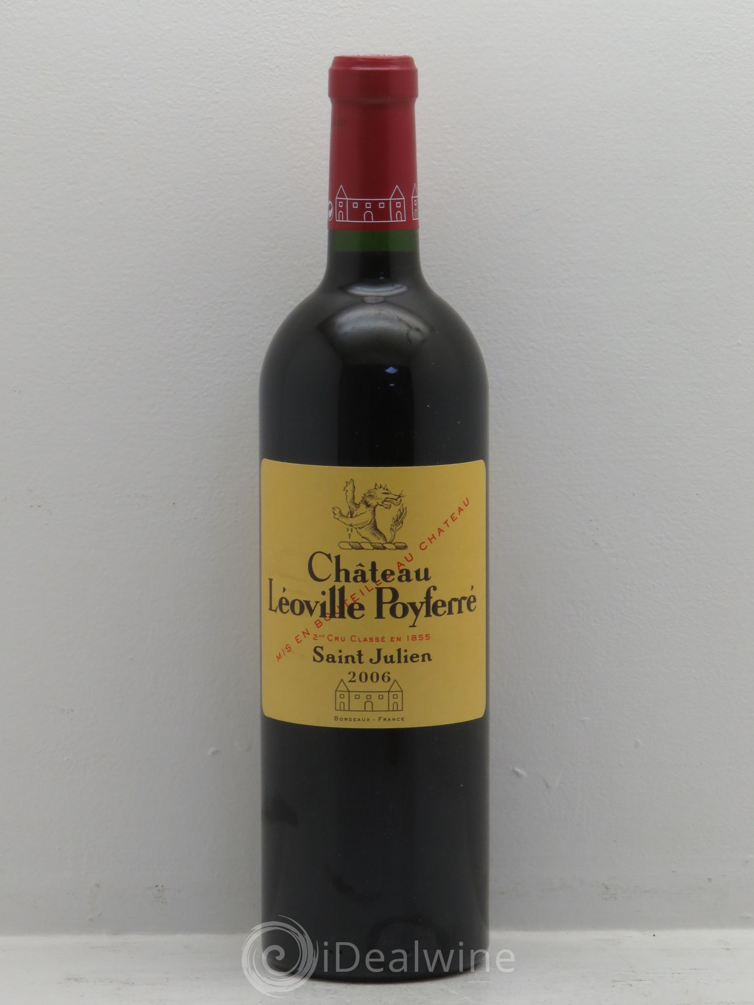 Château Léoville Poyferré 2ème Grand Cru Classé 2006 - Lot de 6 bouteilles - 0