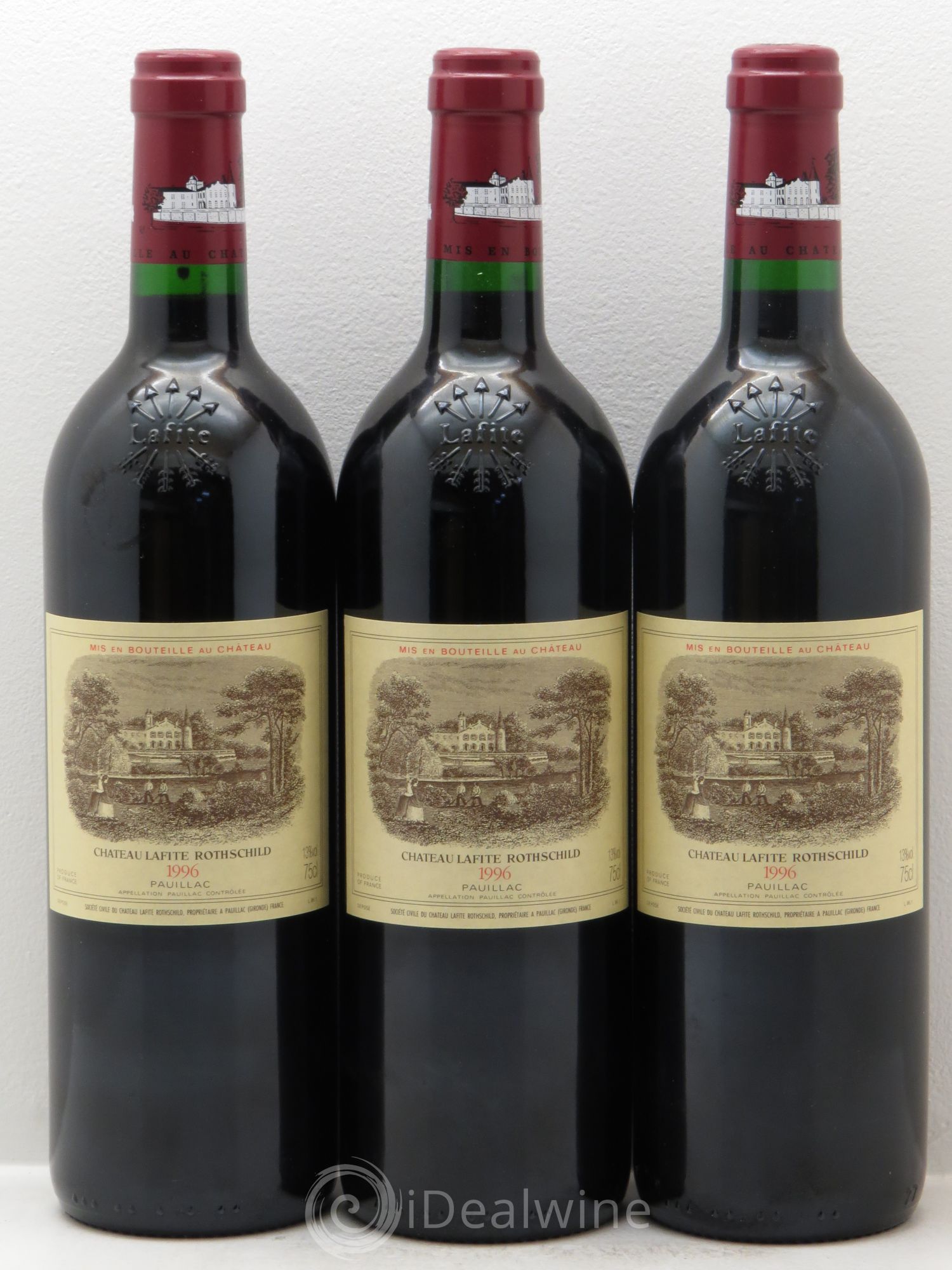 Château Lafite Rothschild 1er Grand Cru Classé 1996 - Lot de 6 bouteilles - 2