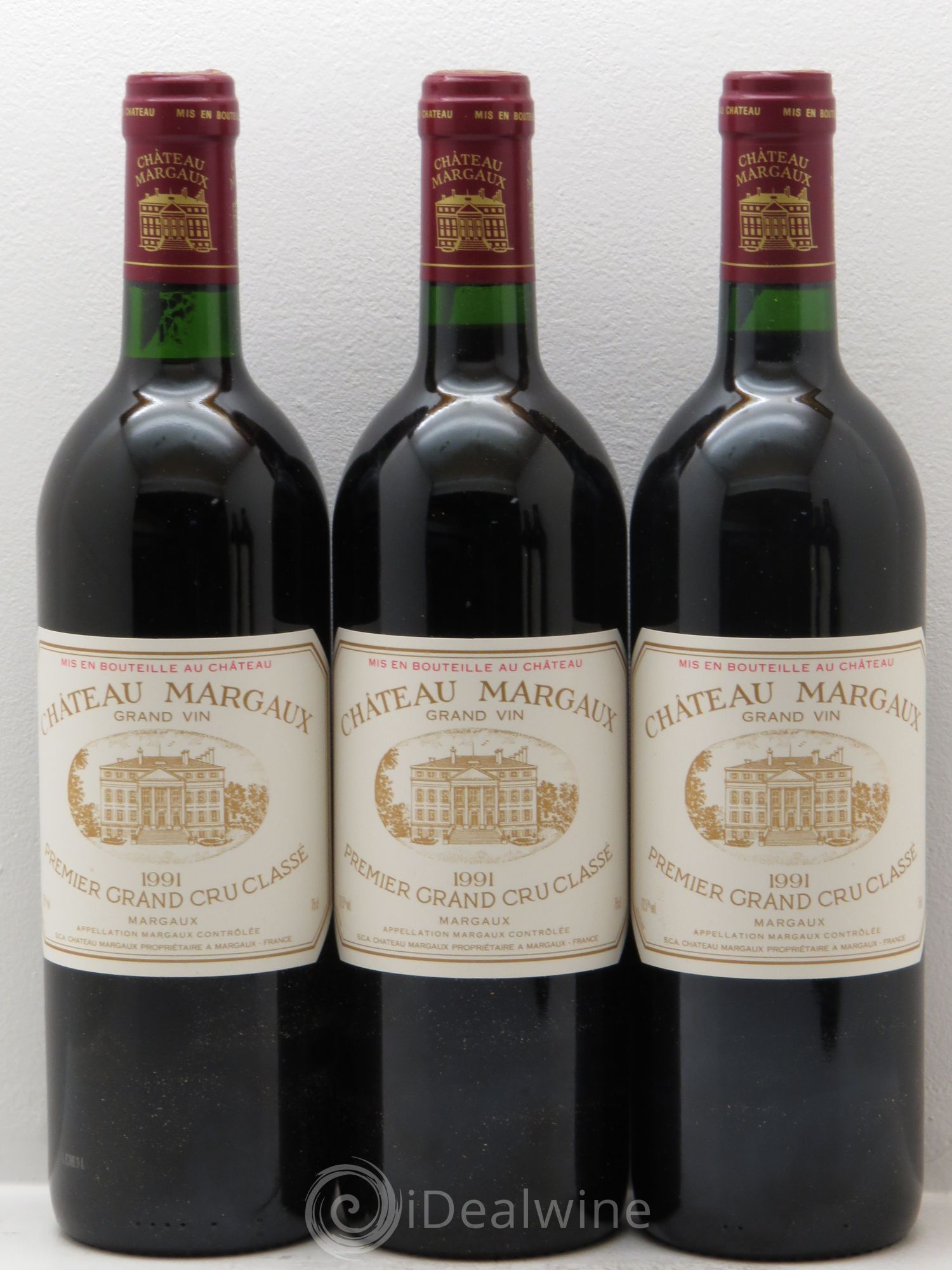 Château Margaux 1er Grand Cru Classé 1991 - Lot de 12 bouteilles - 2