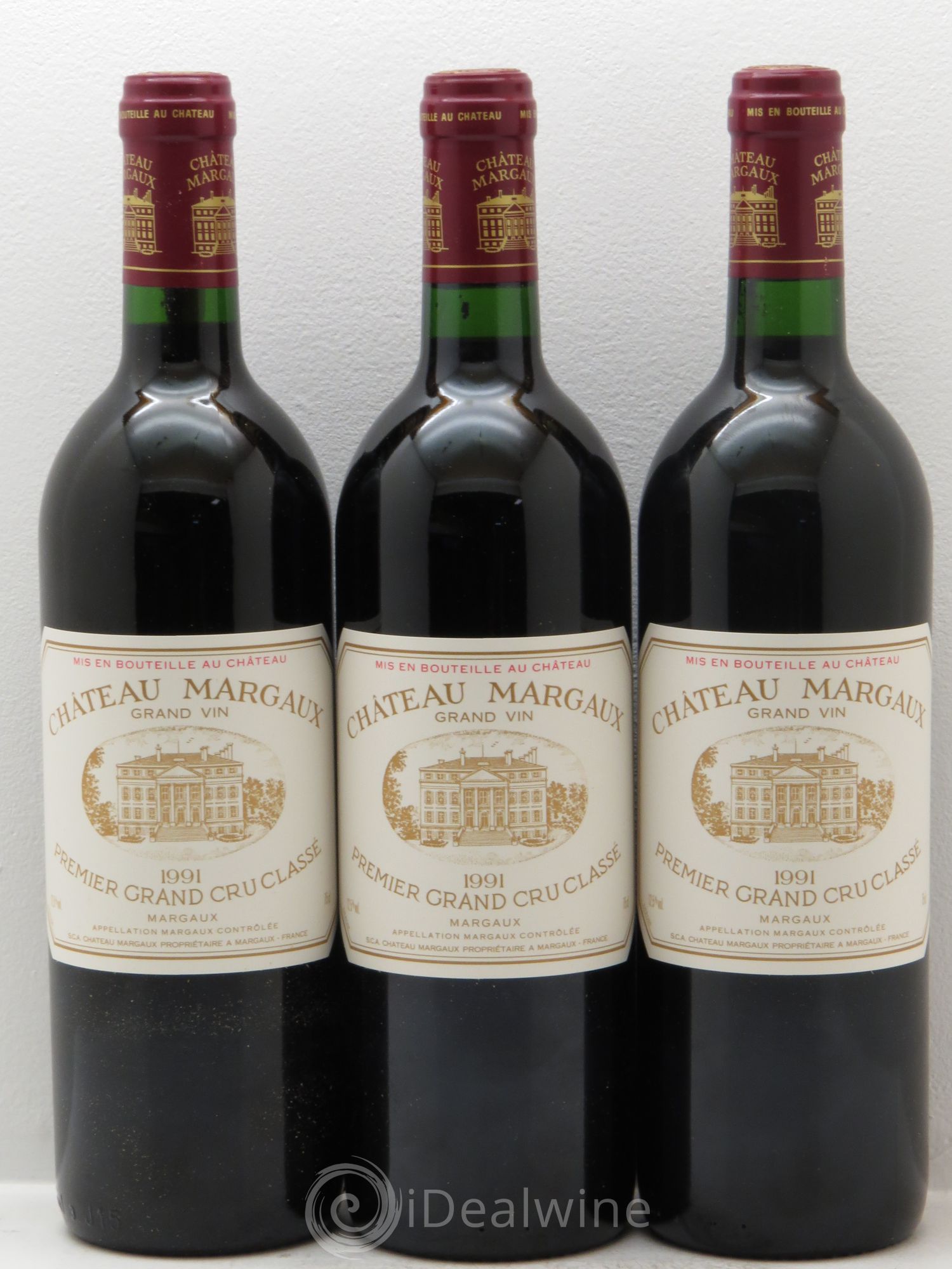 Château Margaux 1er Grand Cru Classé 1991 - Lot de 12 bouteilles - 4