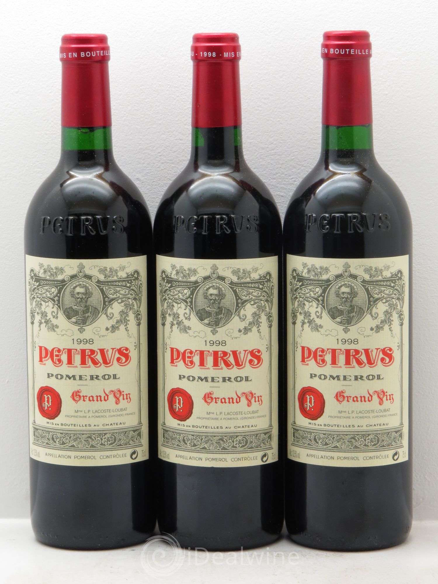 Petrus 1998 - Lot de 6 bouteilles - 2