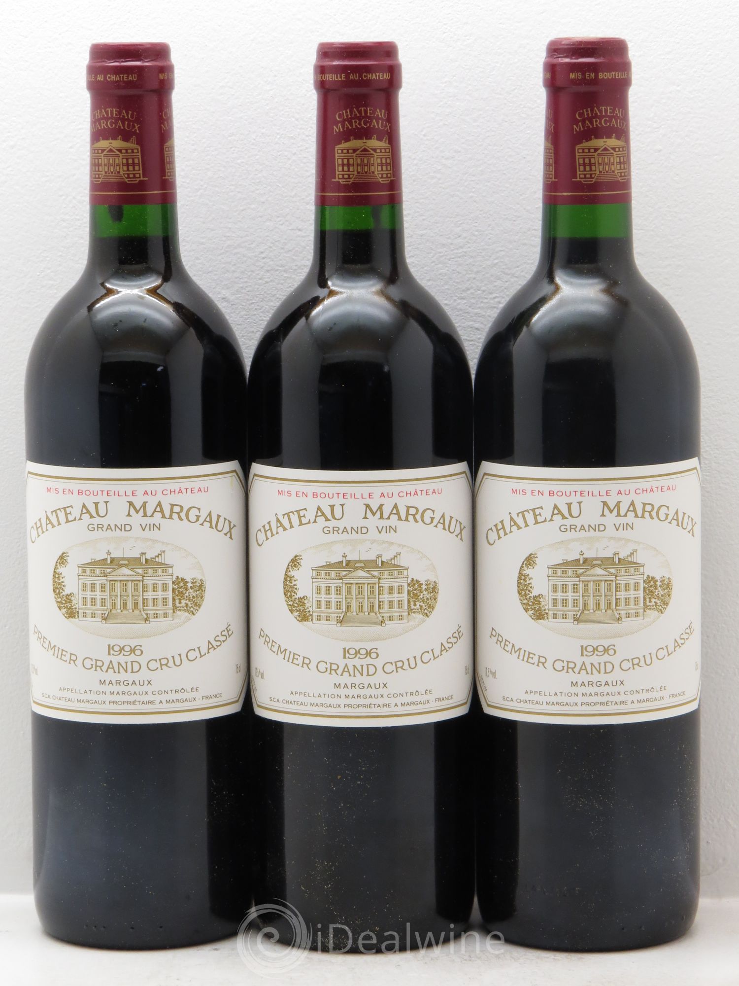 Château Margaux 1er Grand Cru Classé 1996 - Lot de 6 bouteilles - 2