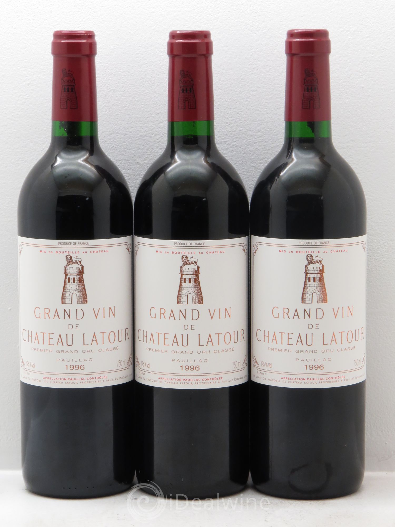 Château Latour 1er Grand Cru Classé 1996 - Lot de 6 bouteilles - 2