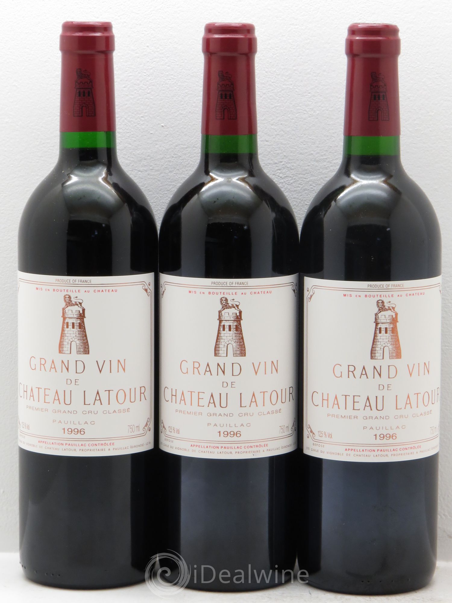 Château Latour 1er Grand Cru Classé 1996 - Lot de 6 bouteilles - 2