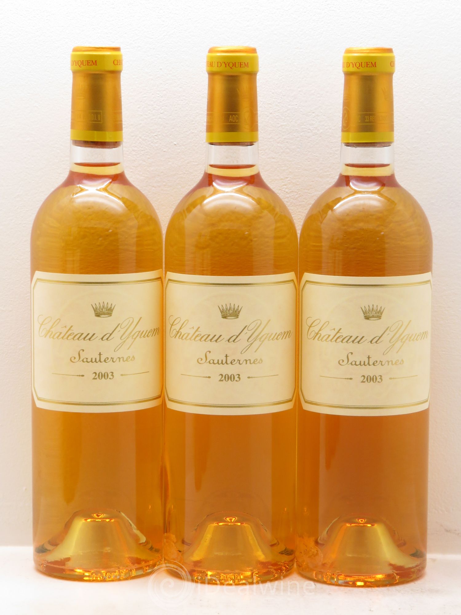 Château d' Yquem 1er Cru Classé Supérieur 2003 - Lotto di 6 bottiglie - 1
