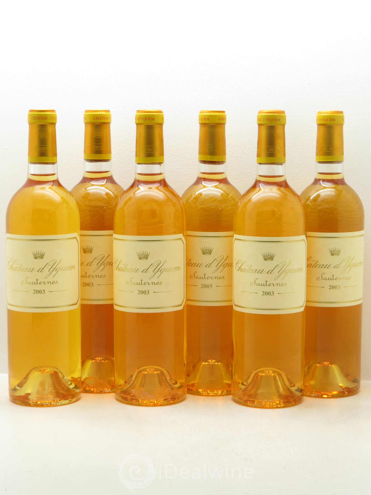 Château d' Yquem 1er Cru Classé Supérieur 2003 - Lotto di 6 bottiglie - 0