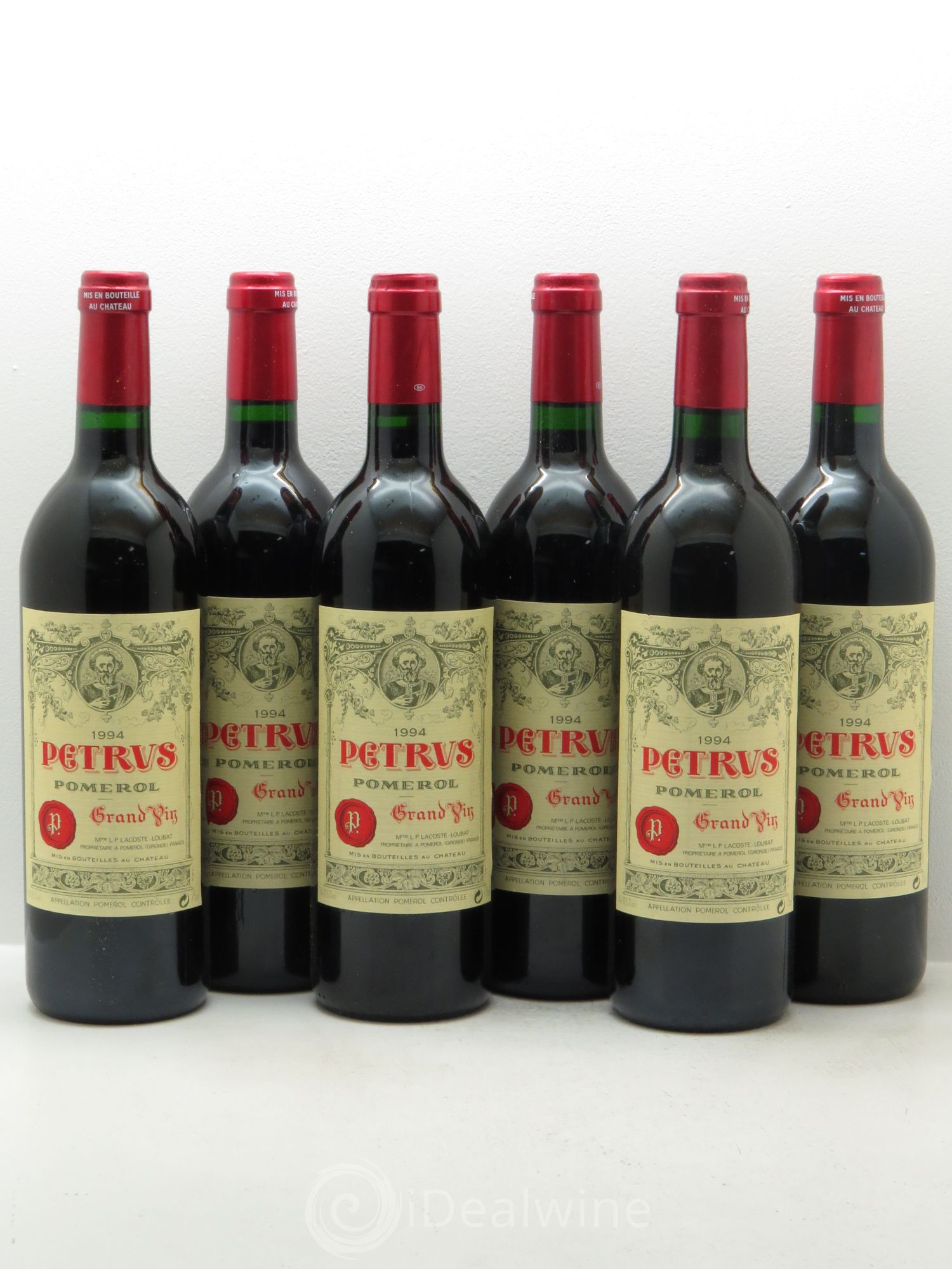 Petrus 1994 - Lot de 6 bouteilles - 0