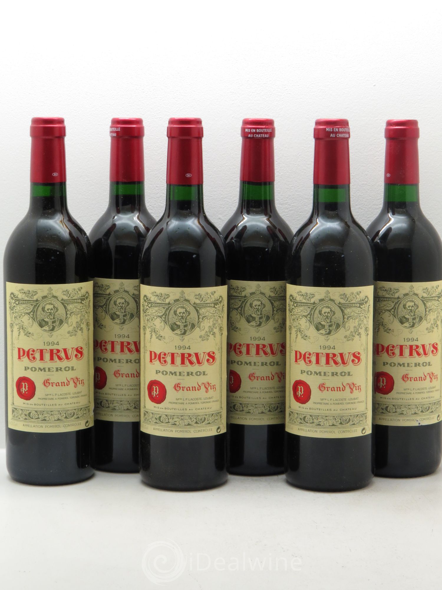 Petrus 1994 - Lot de 6 bouteilles - 0