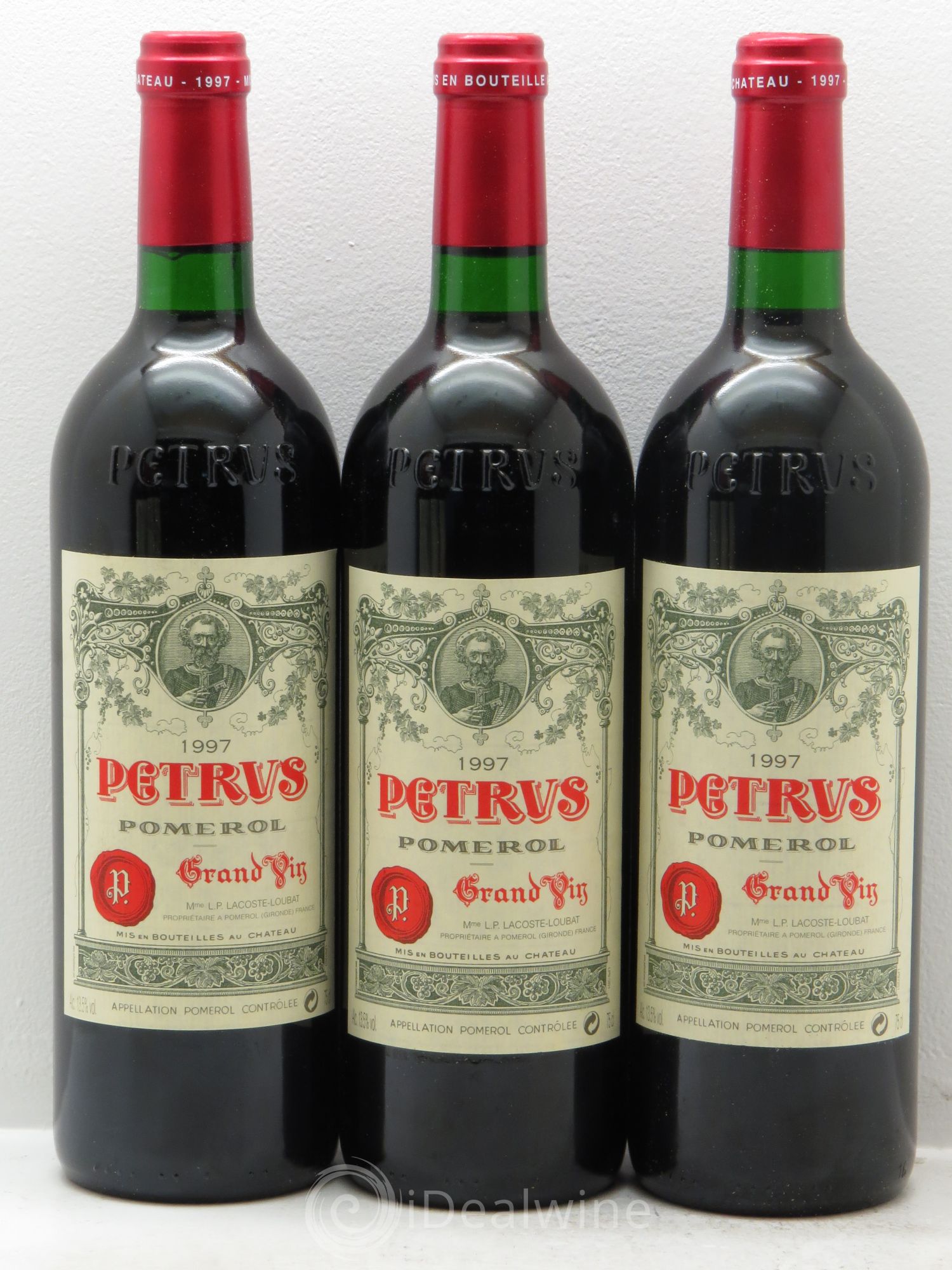Petrus 1997 - Lot de 6 bouteilles - 1