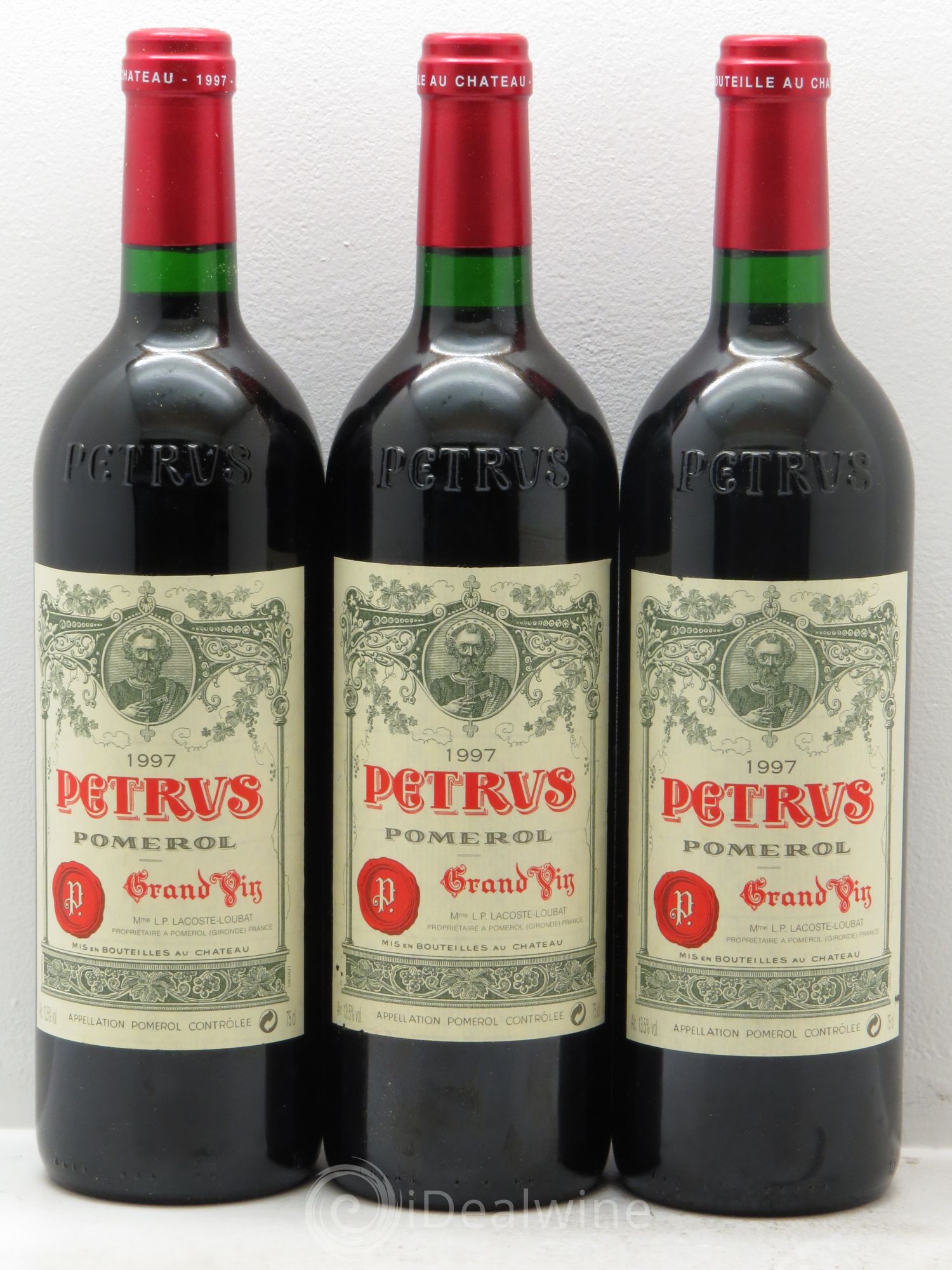 Petrus 1997 - Lot de 6 bouteilles - 2