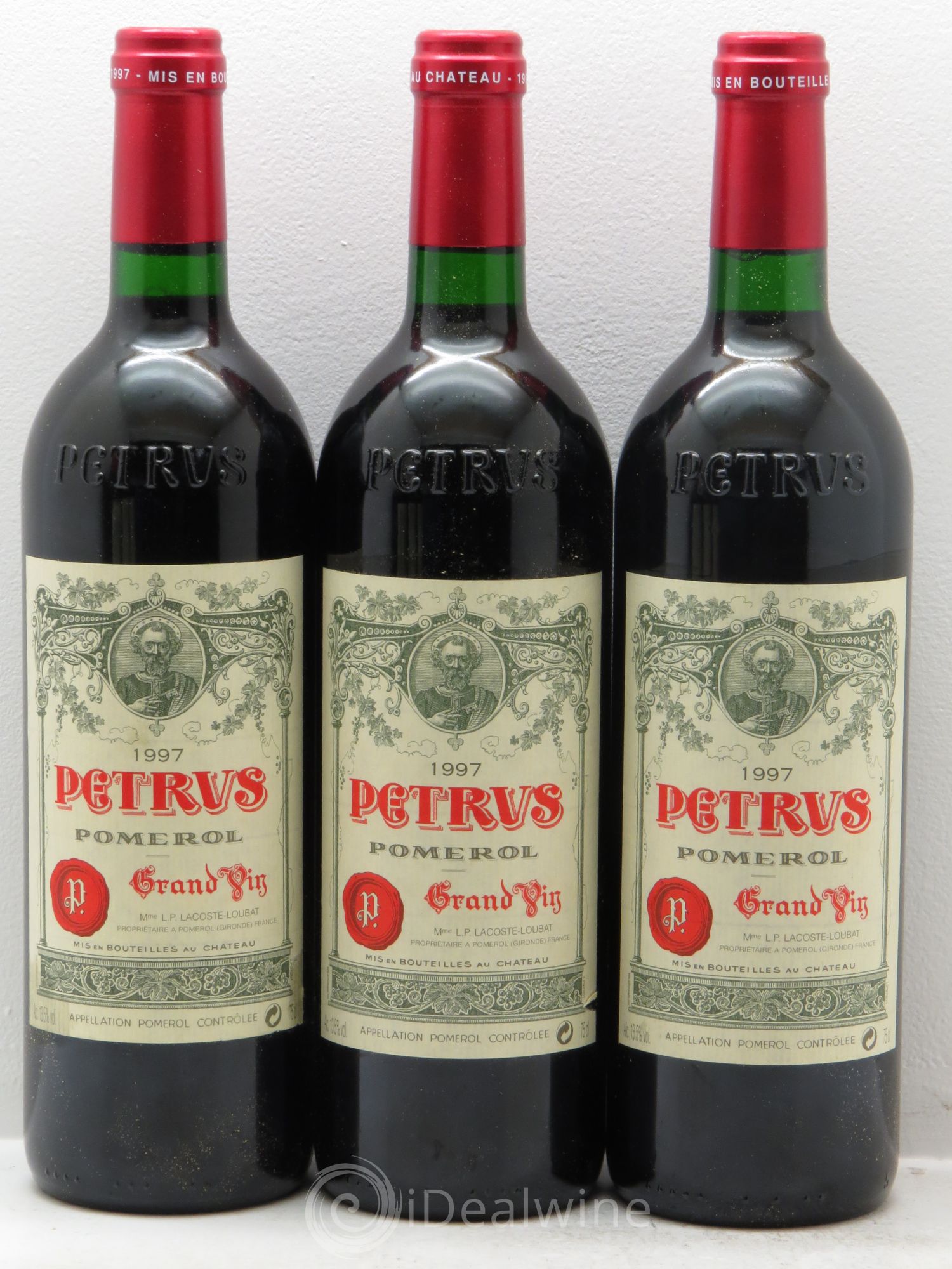 Petrus 1997 - Lot de 6 bouteilles - 1