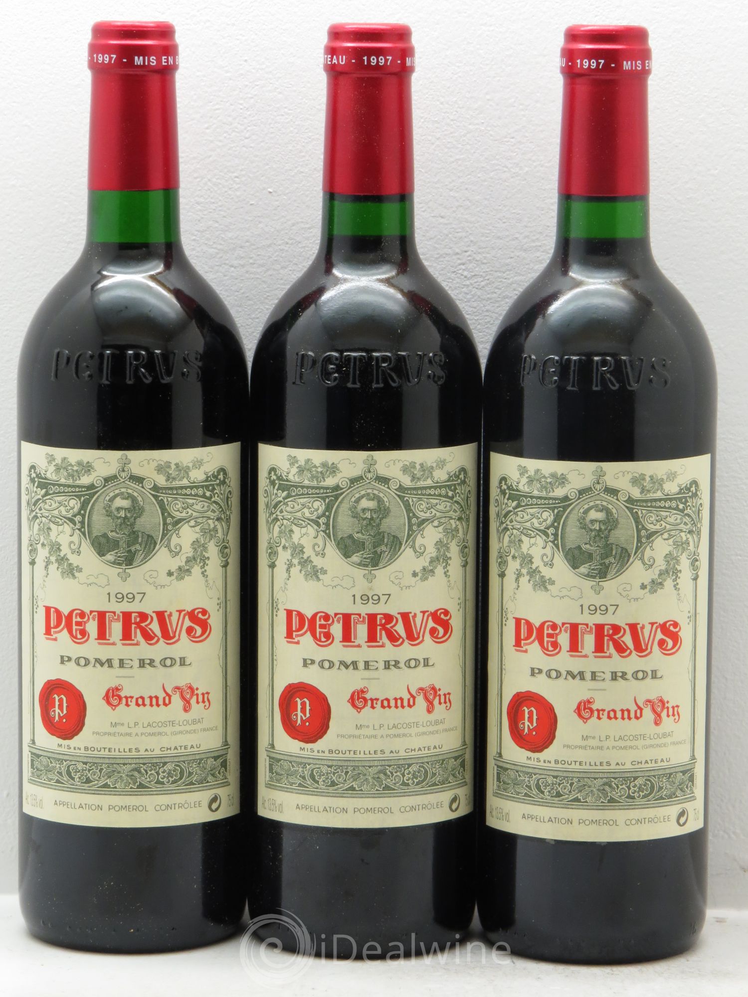 Petrus 1997 - Lot de 6 bouteilles - 2