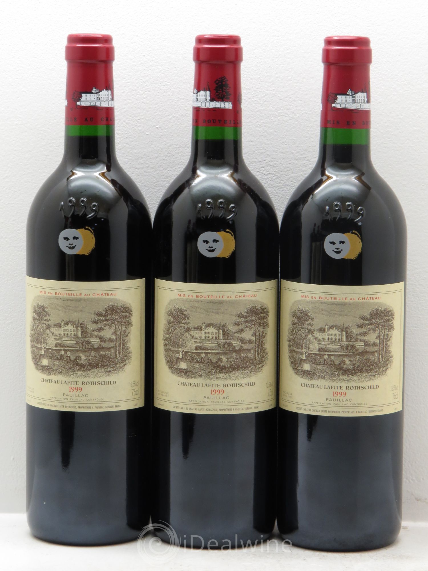Château Lafite Rothschild 1er Grand Cru Classé 1999 - Lot de 6 bouteilles - 1