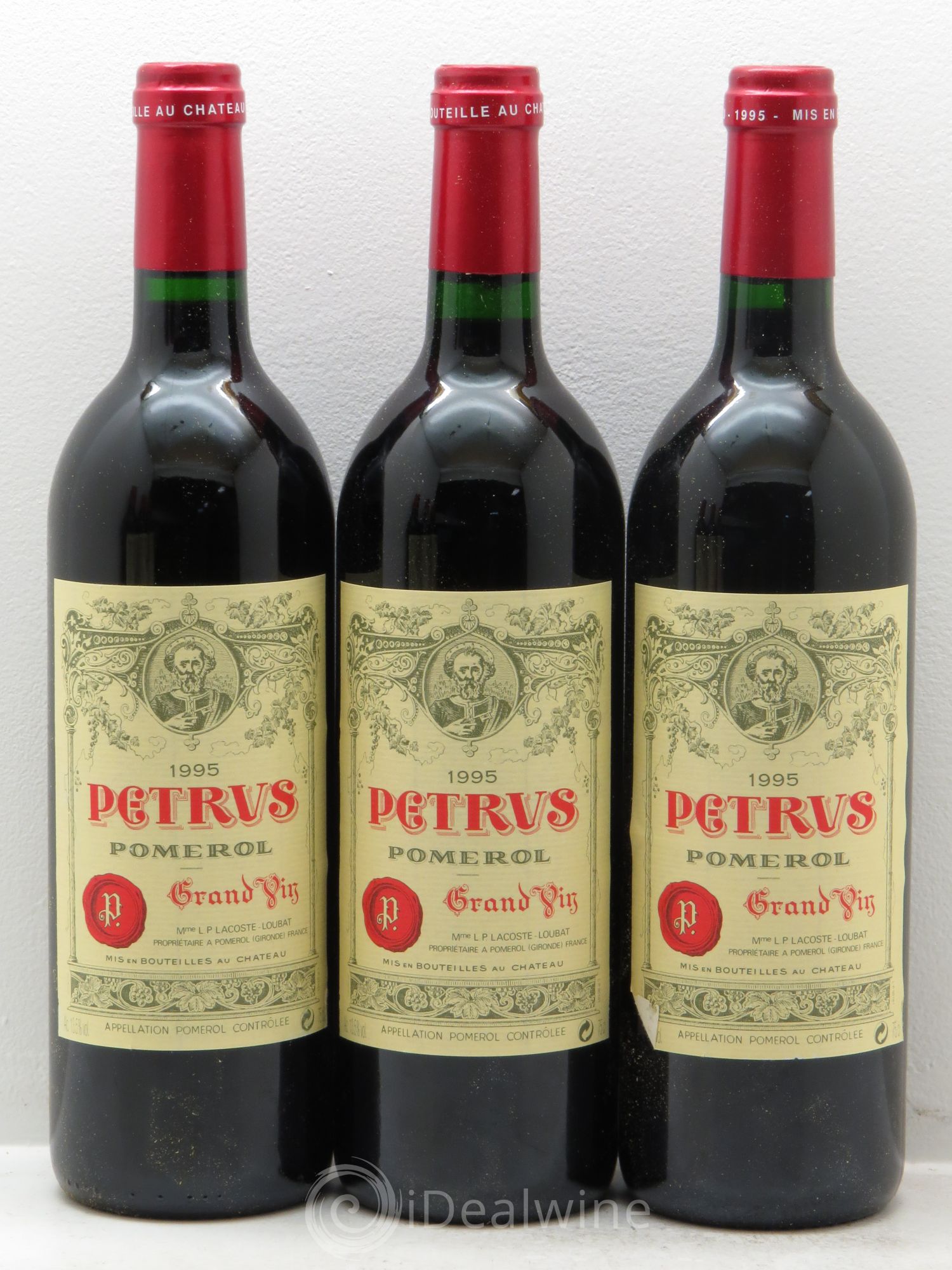Petrus 1995 - Lot de 6 bouteilles - 1