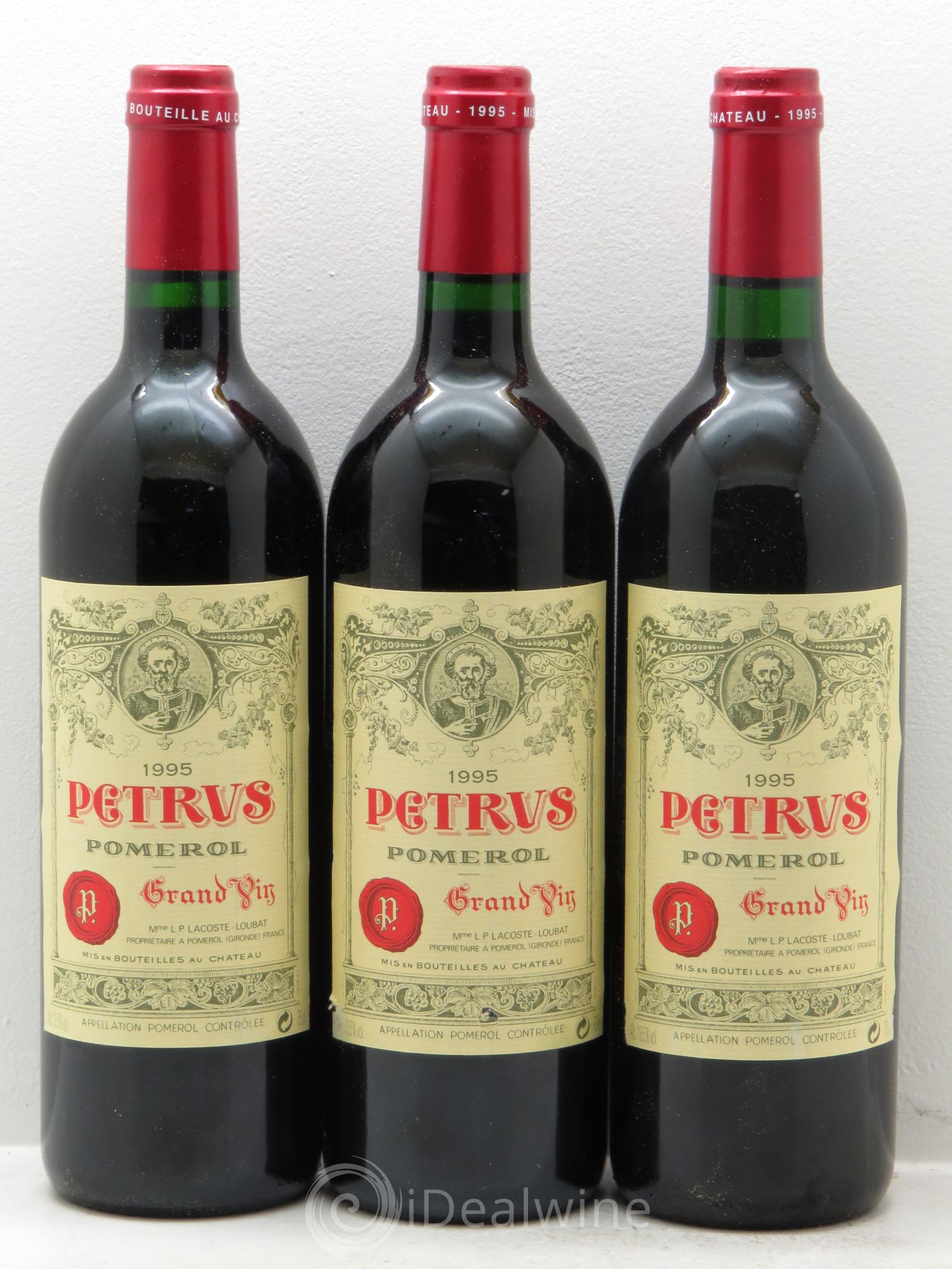 Petrus 1995 - Lot de 6 bouteilles - 2