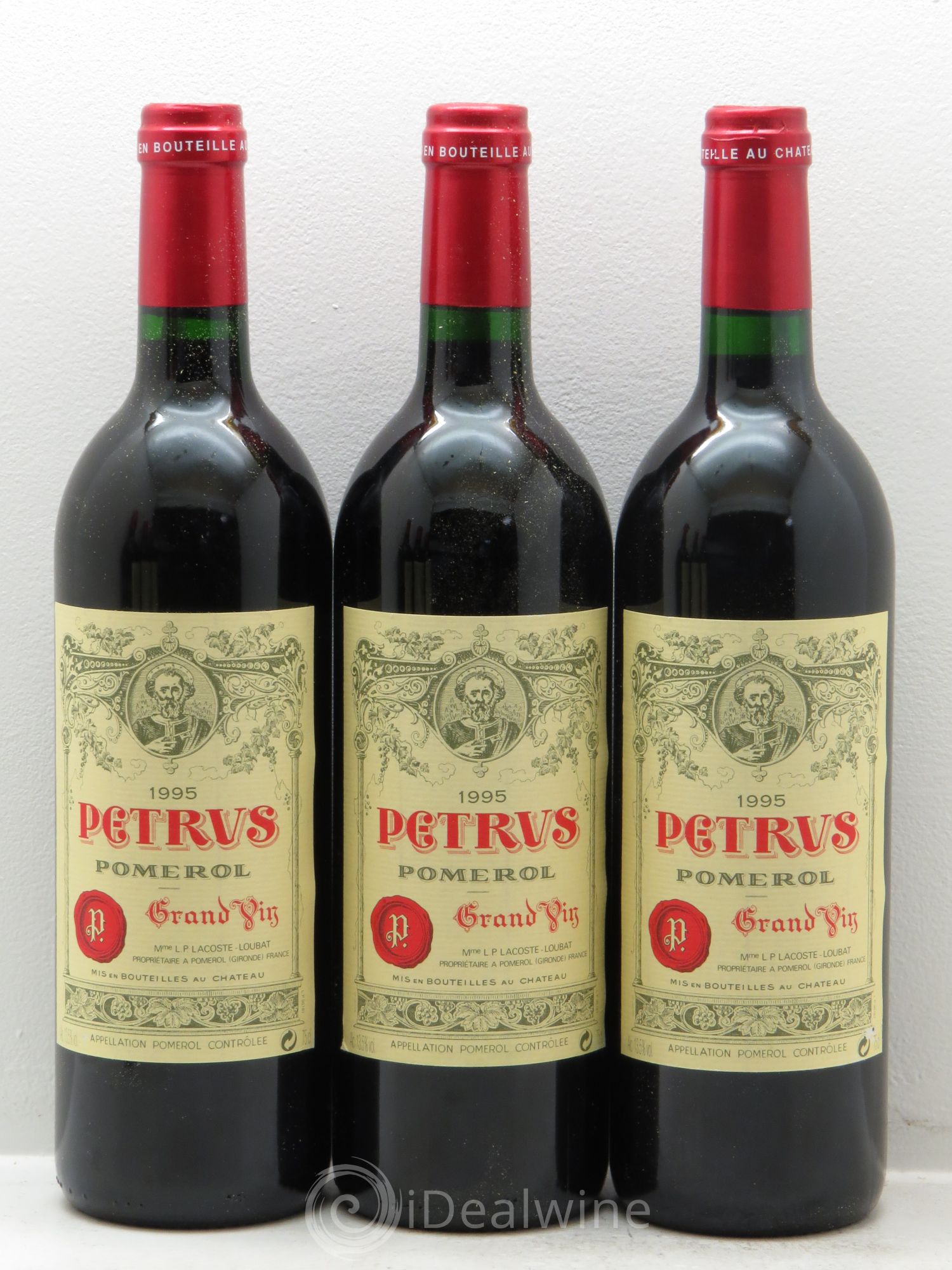 Petrus 1995 - Lot de 6 bouteilles - 1