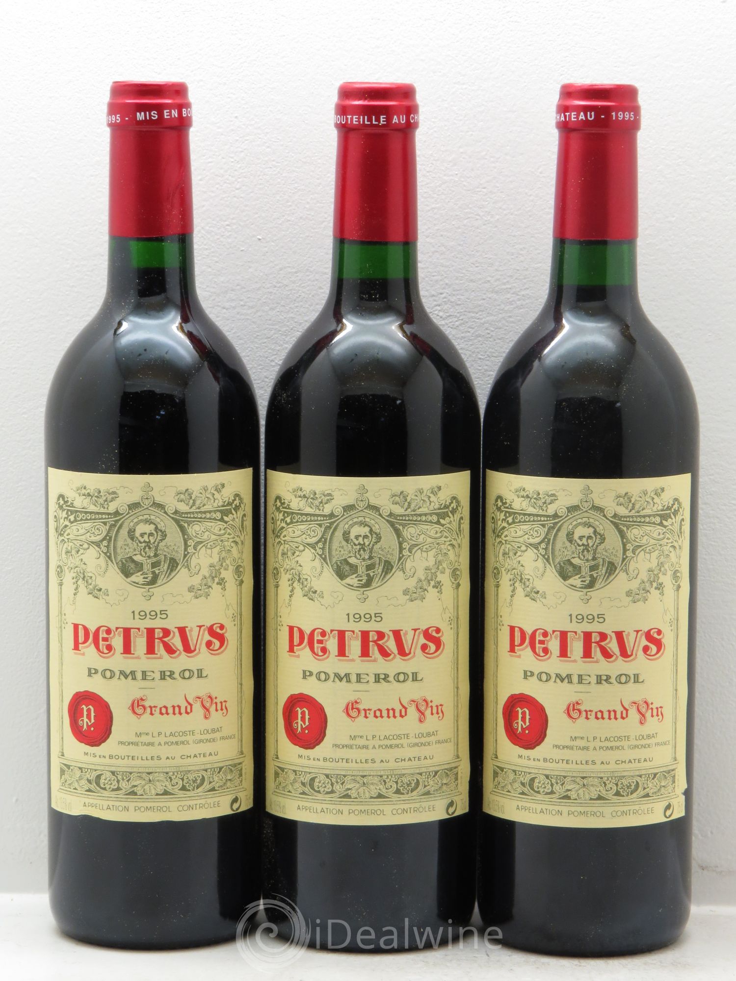 Petrus 1995 - Lot de 6 bouteilles - 2