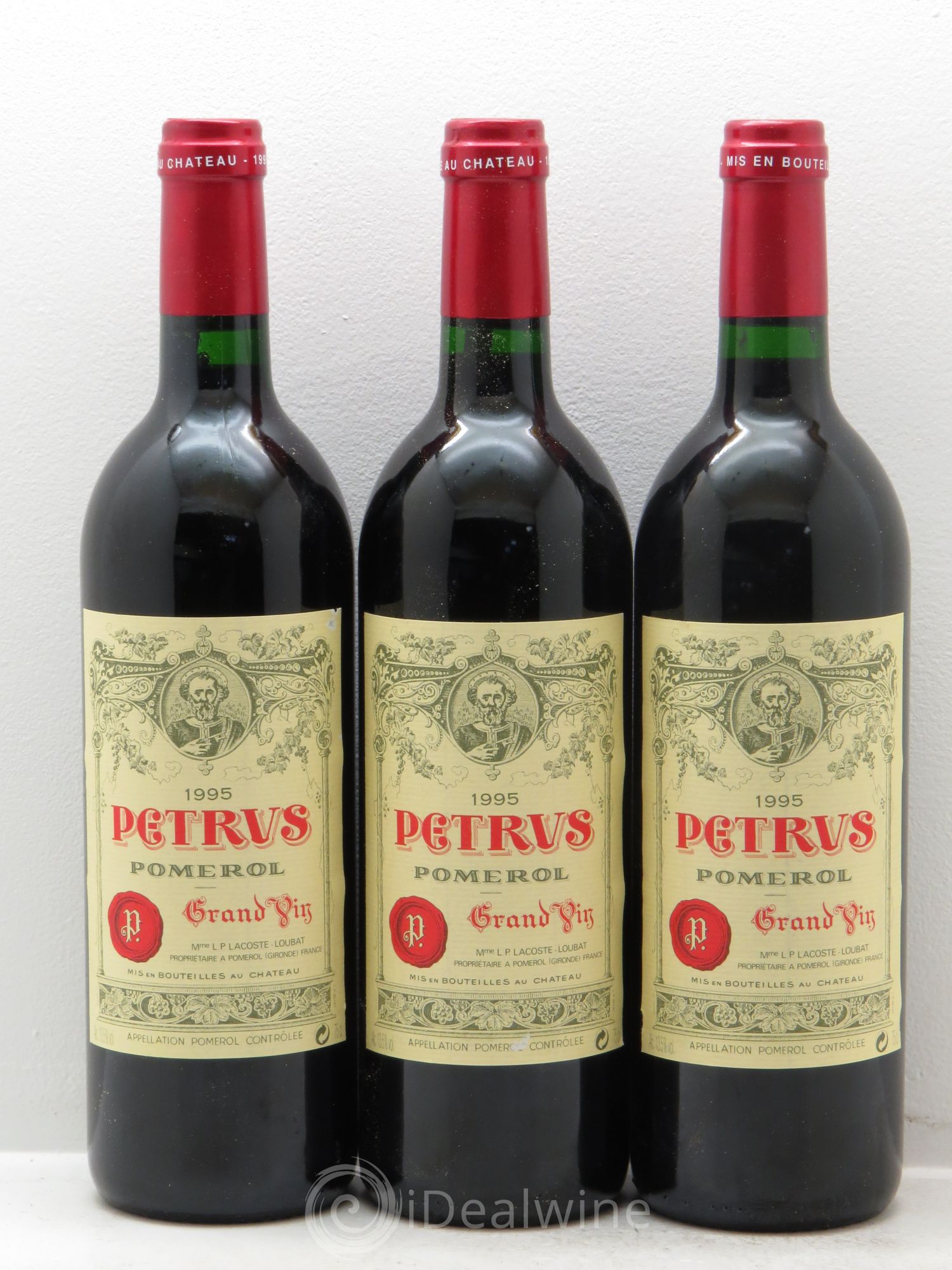 Petrus 1995 - Lot de 6 bouteilles - 2