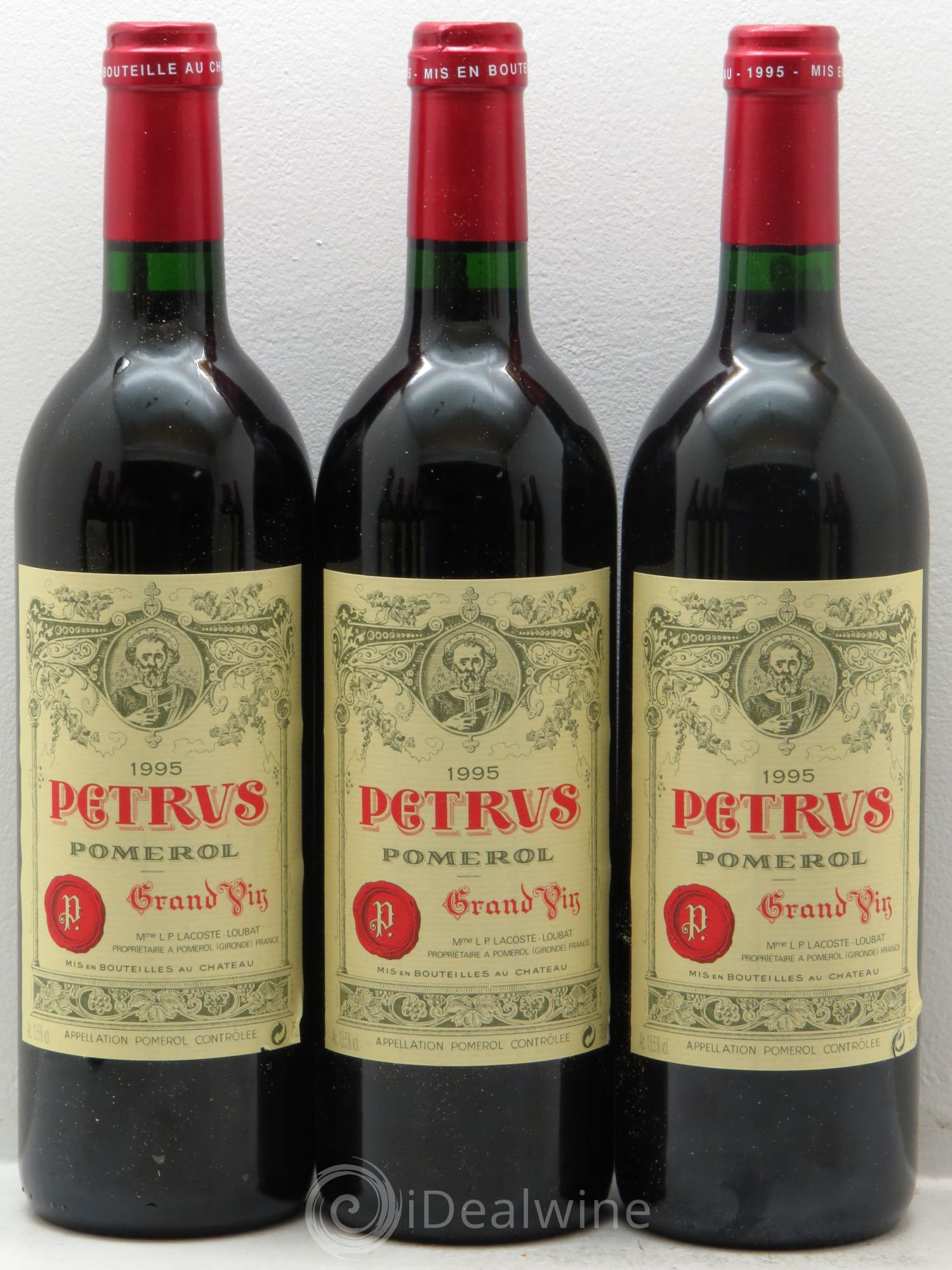 Petrus 1995 - Lot de 6 bouteilles - 1