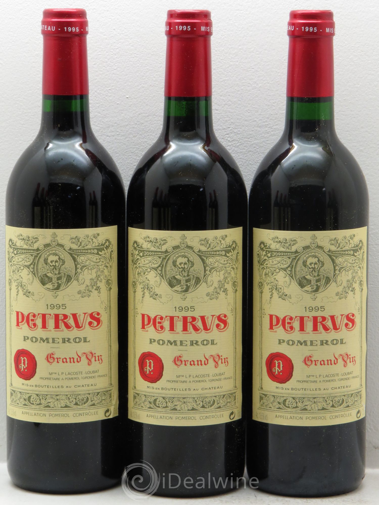 Petrus 1995 - Lot de 6 bouteilles - 2