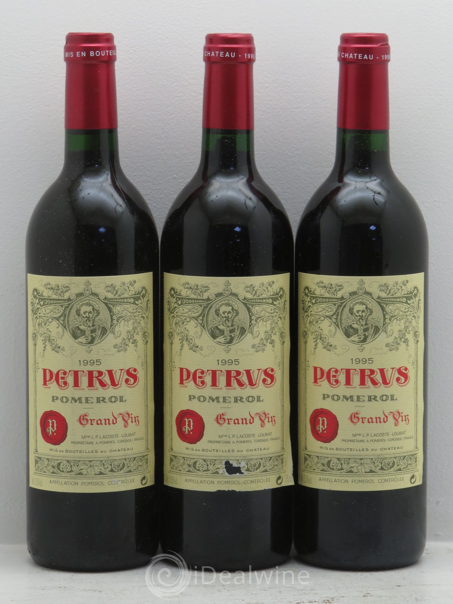 Petrus 1995 - Lot de 6 bouteilles - 1
