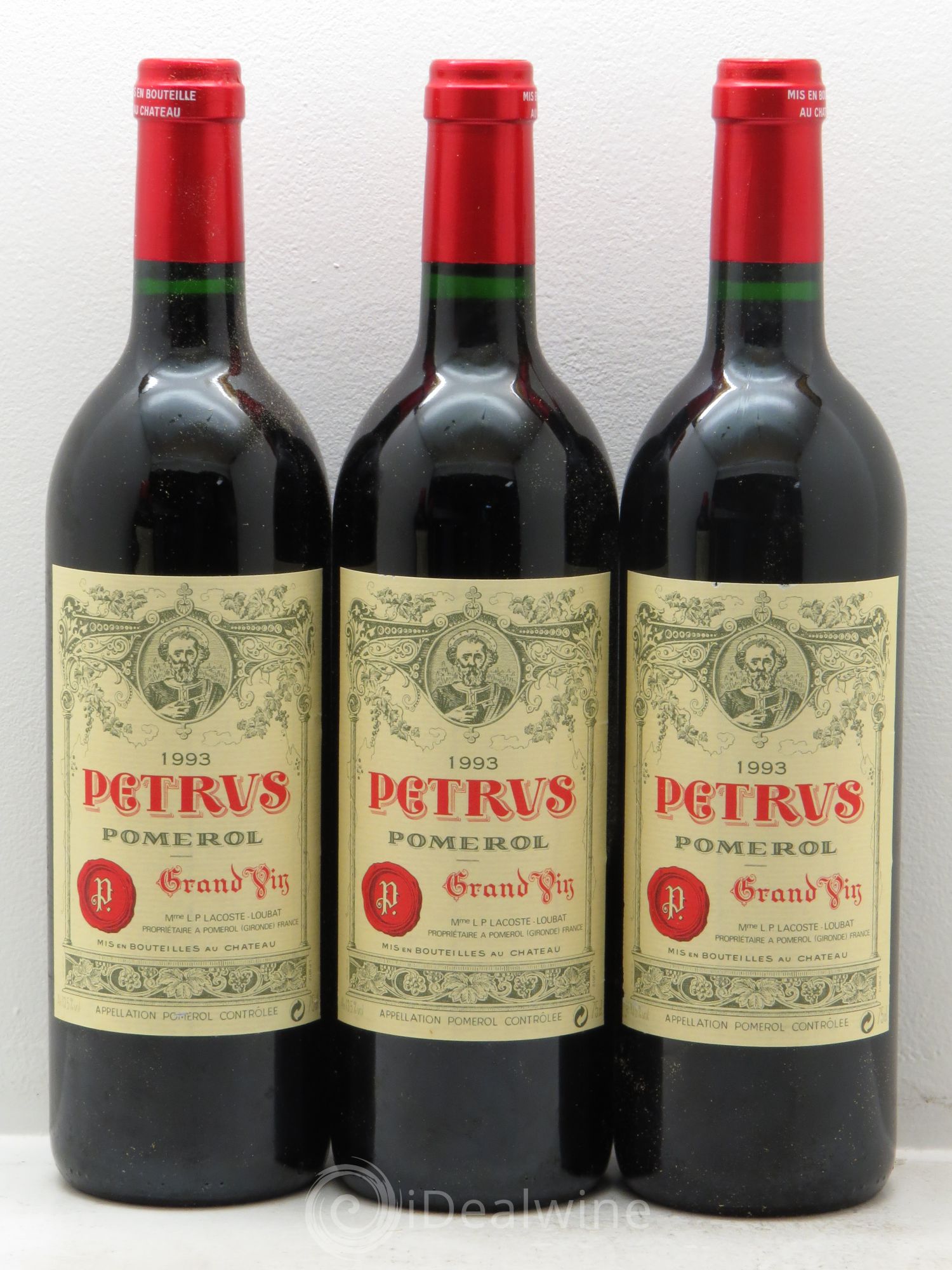 Petrus 1993 - Lot de 6 bouteilles - 1