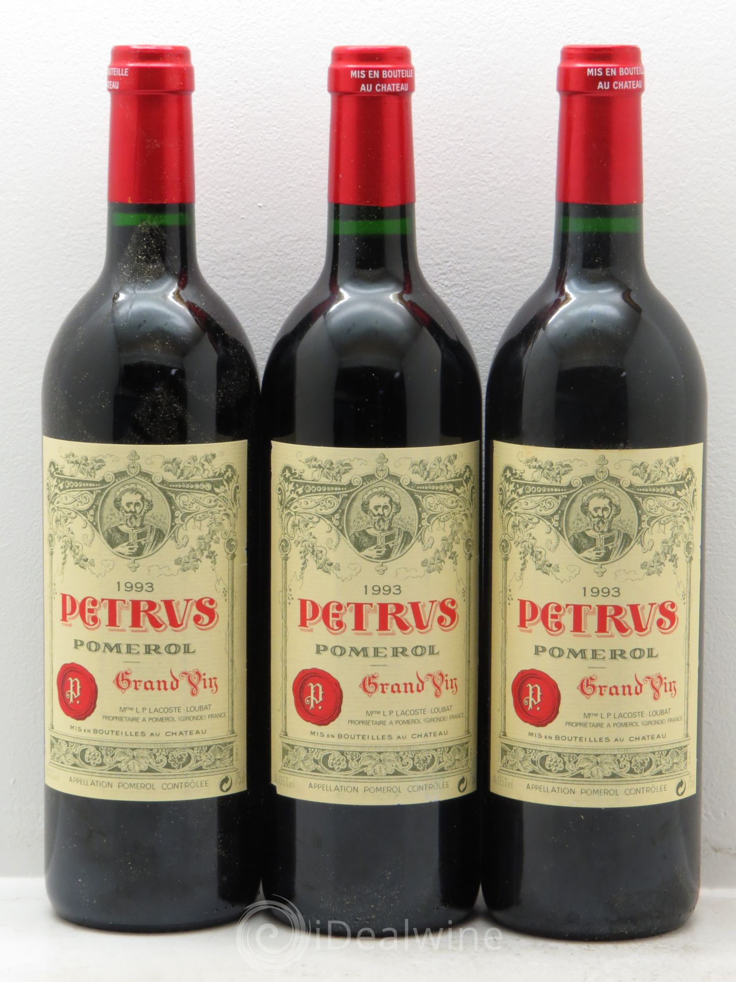 Petrus 1993 - Lot de 6 bouteilles - 2