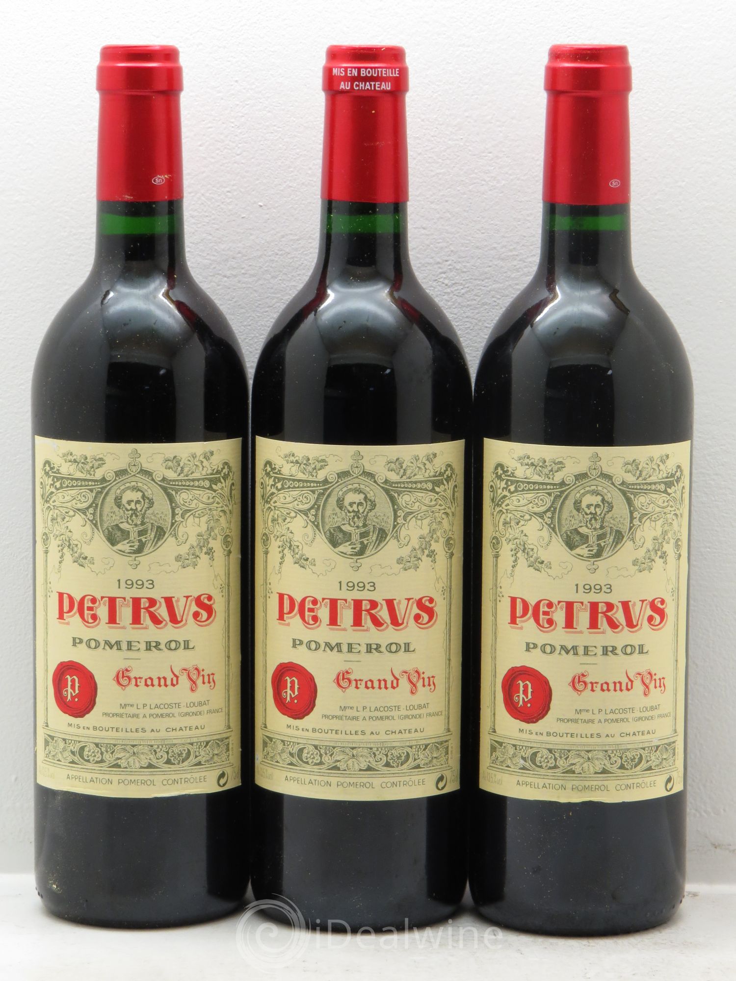 Petrus 1993 - Lot de 6 bouteilles - 2