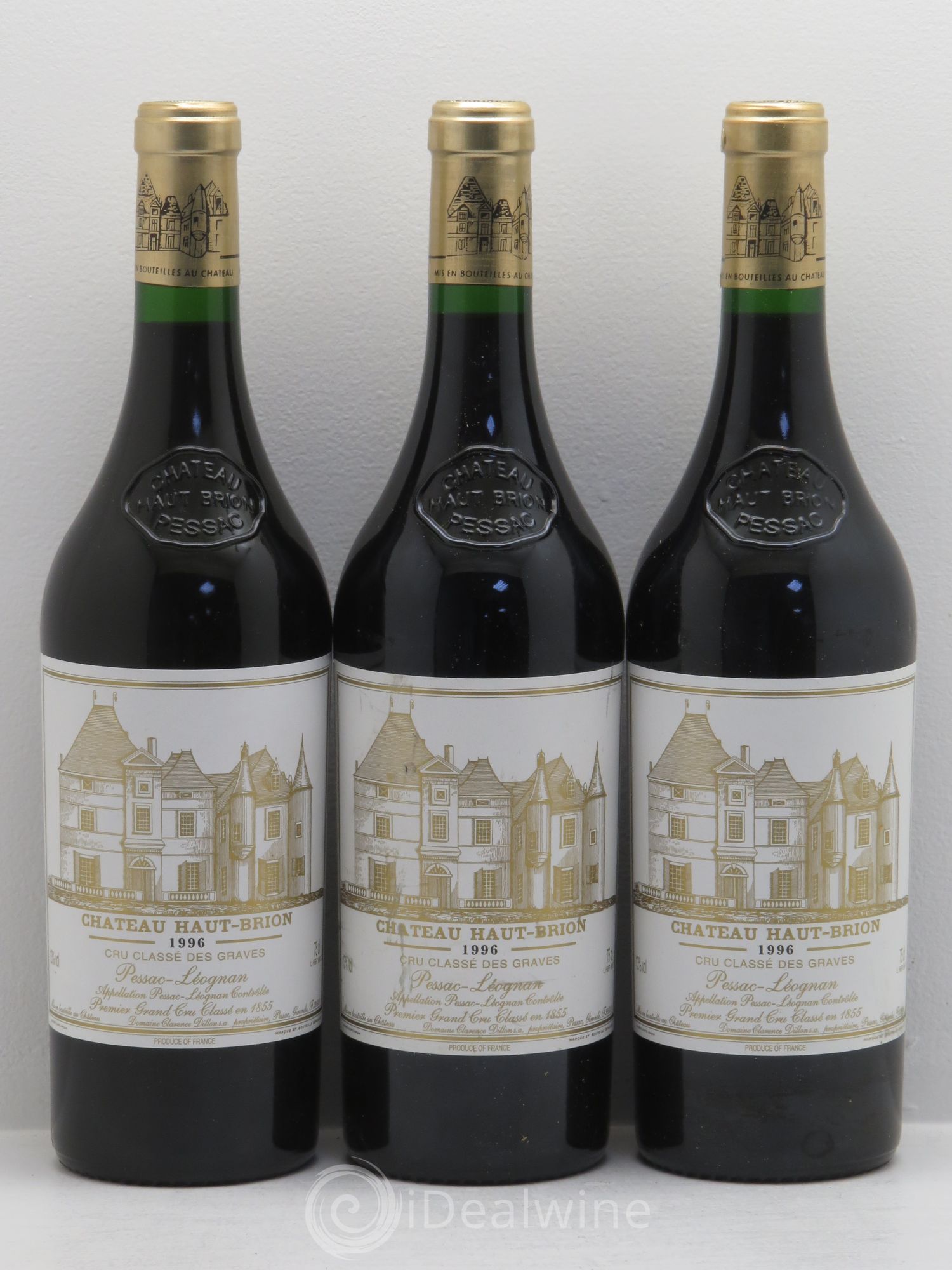 Château Haut Brion 1er Grand Cru Classé 1996 - Lot de 12 bouteilles - 4