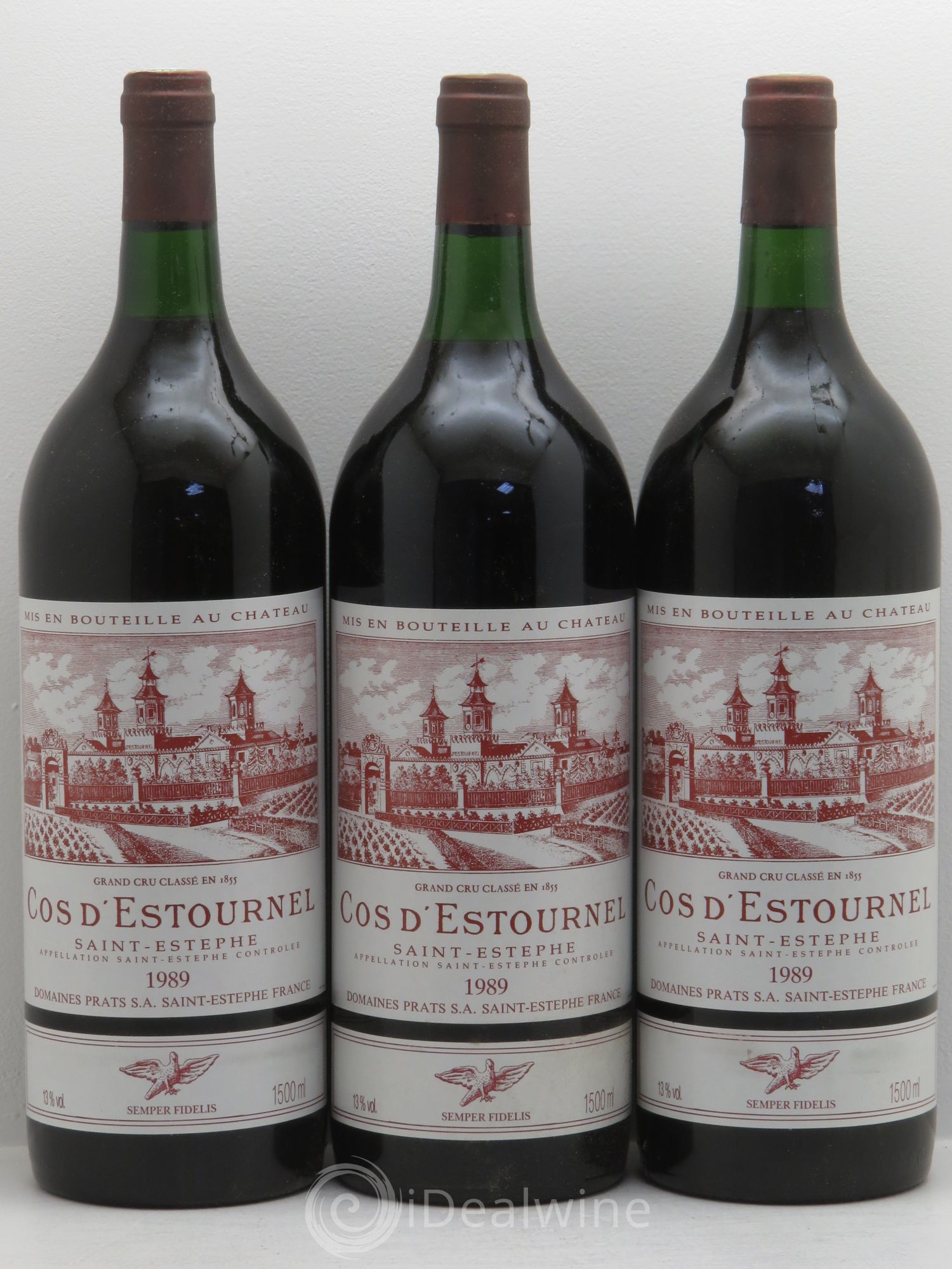 Cos d'Estournel 2ème Grand Cru Classé 1989 - Lot de 6 magnums - 2