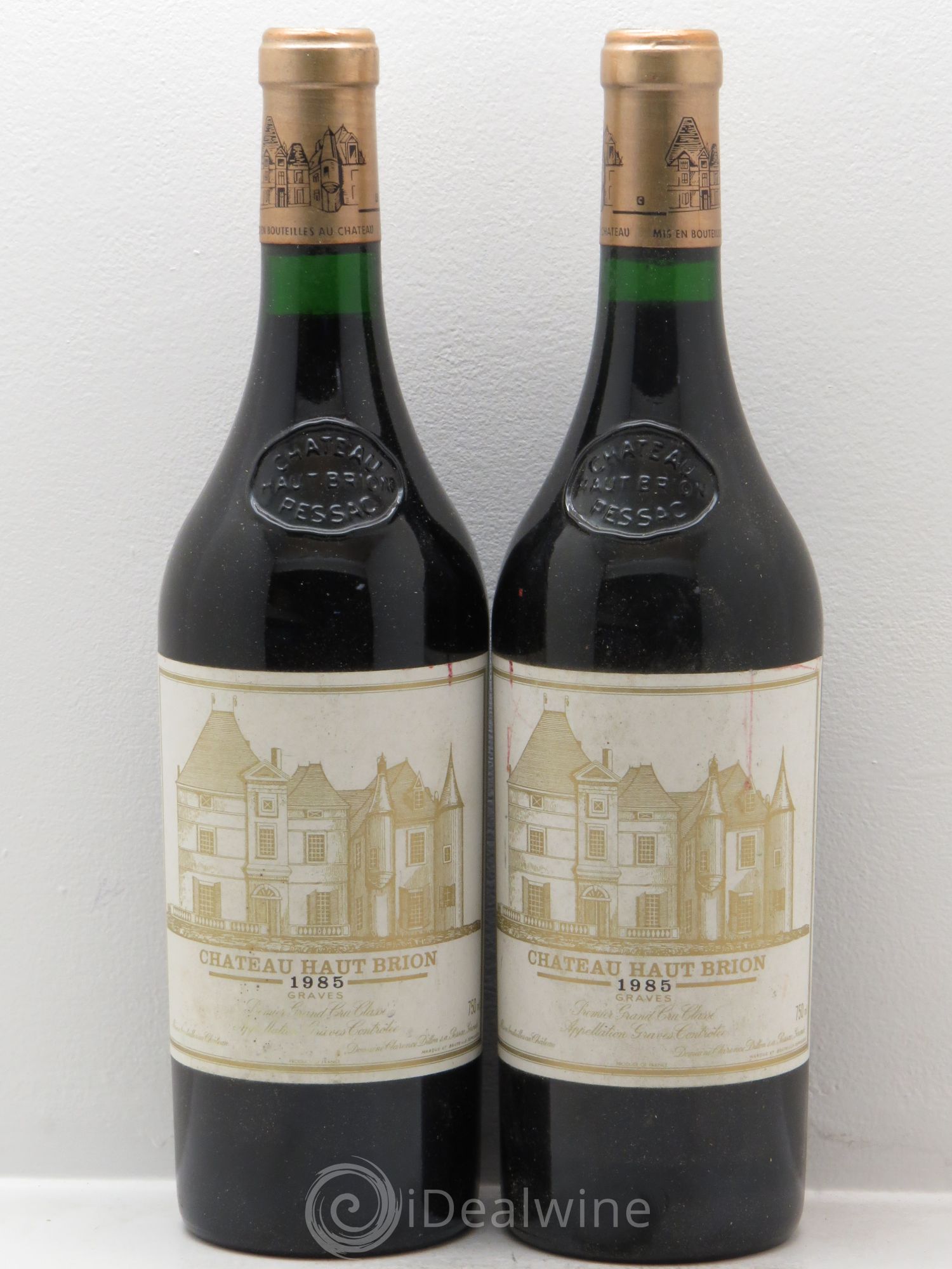 Château Haut Brion 1er Grand Cru Classé 1985 - Lot de 2 bouteilles - 0