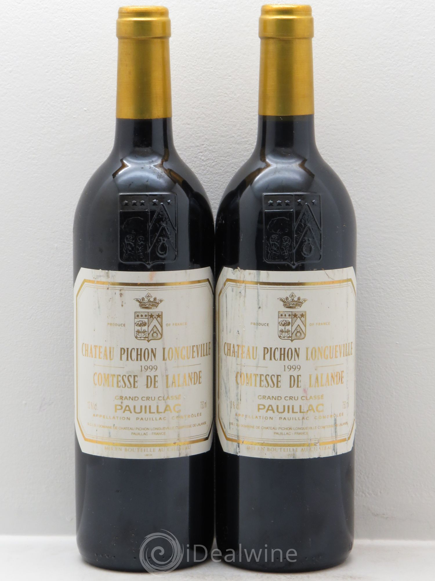 Château Pichon Longueville Comtesse de Lalande 2ème Grand Cru Classé 1999 - Lot de 2 bouteilles - 0