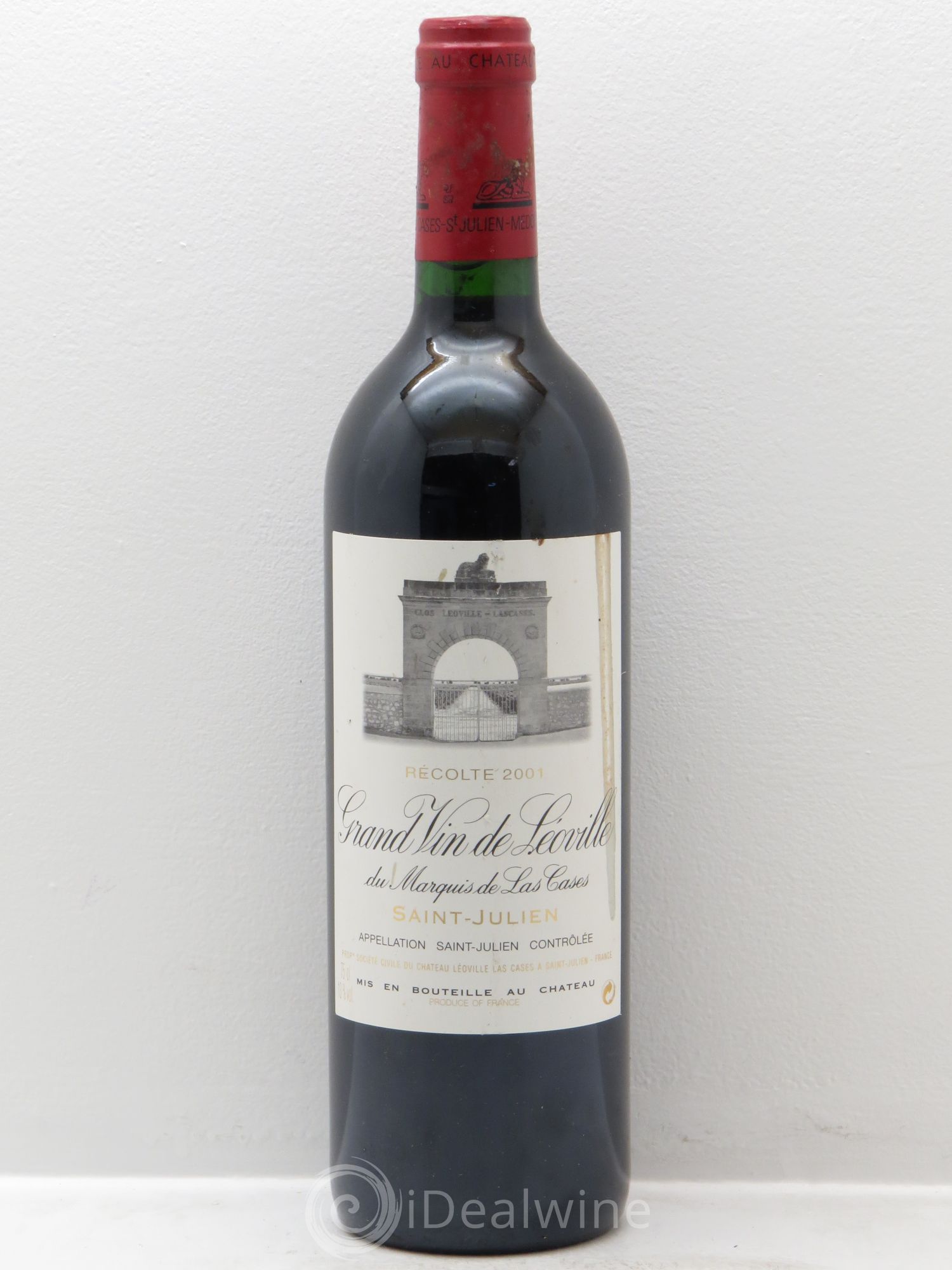 Château Léoville Las Cases 2ème Grand Cru Classé 2001 - Lot de 1 bouteille - 0