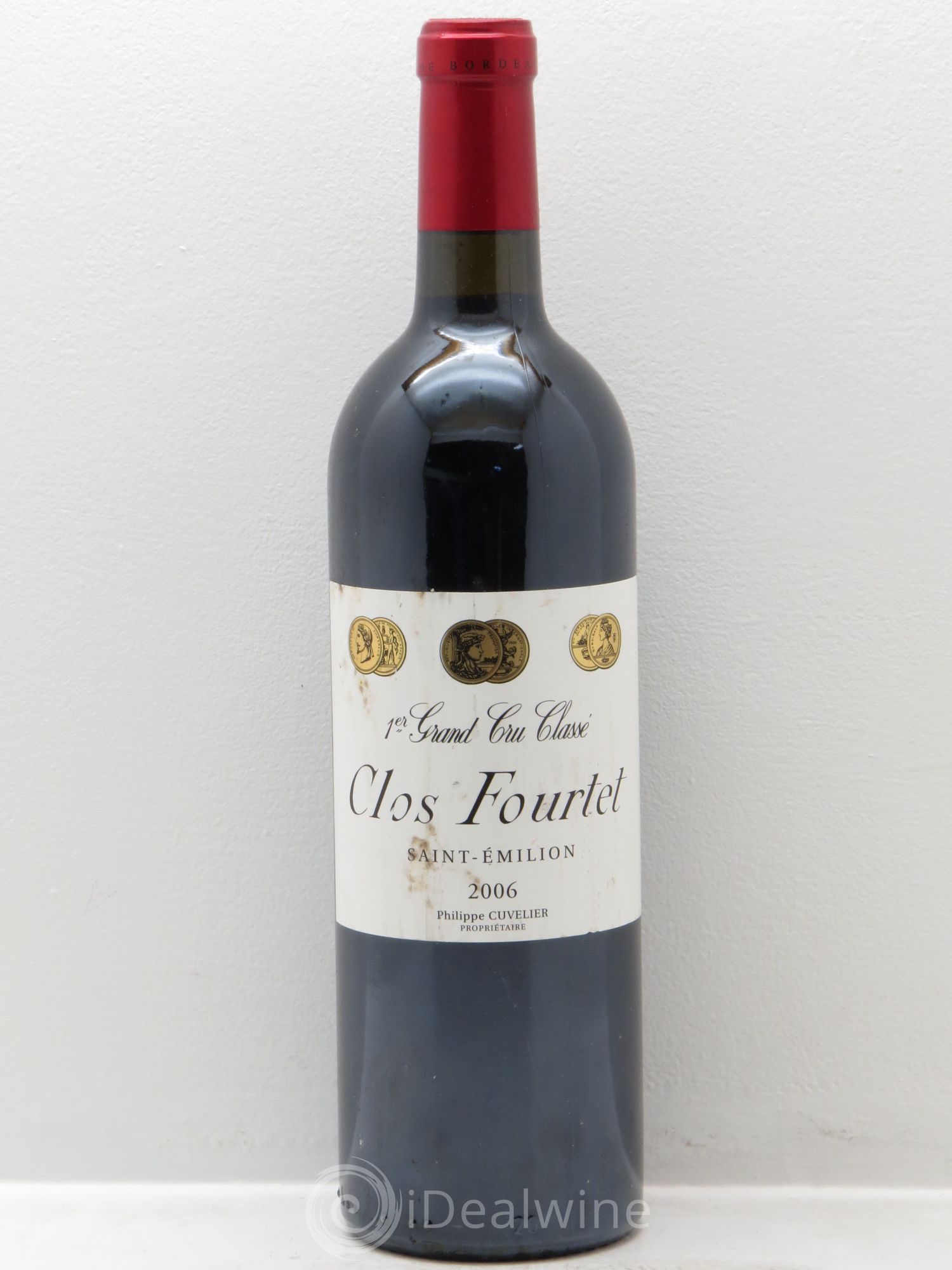 Clos Fourtet 1er Grand Cru Classé B 2006 - Lot de 1 bouteille - 0