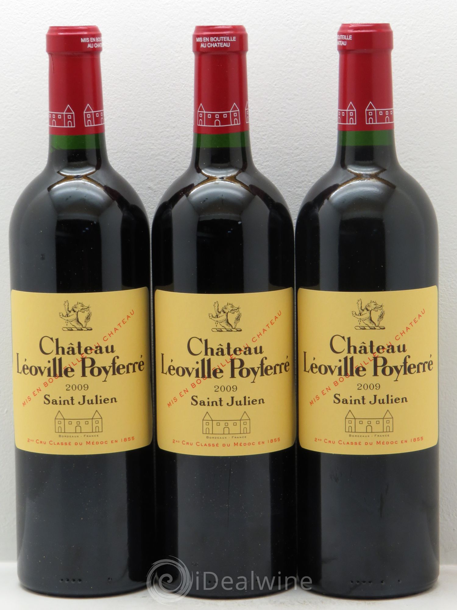 Château Léoville Poyferré 2ème Grand Cru Classé 2009 - Lot de 12 bouteilles - 2