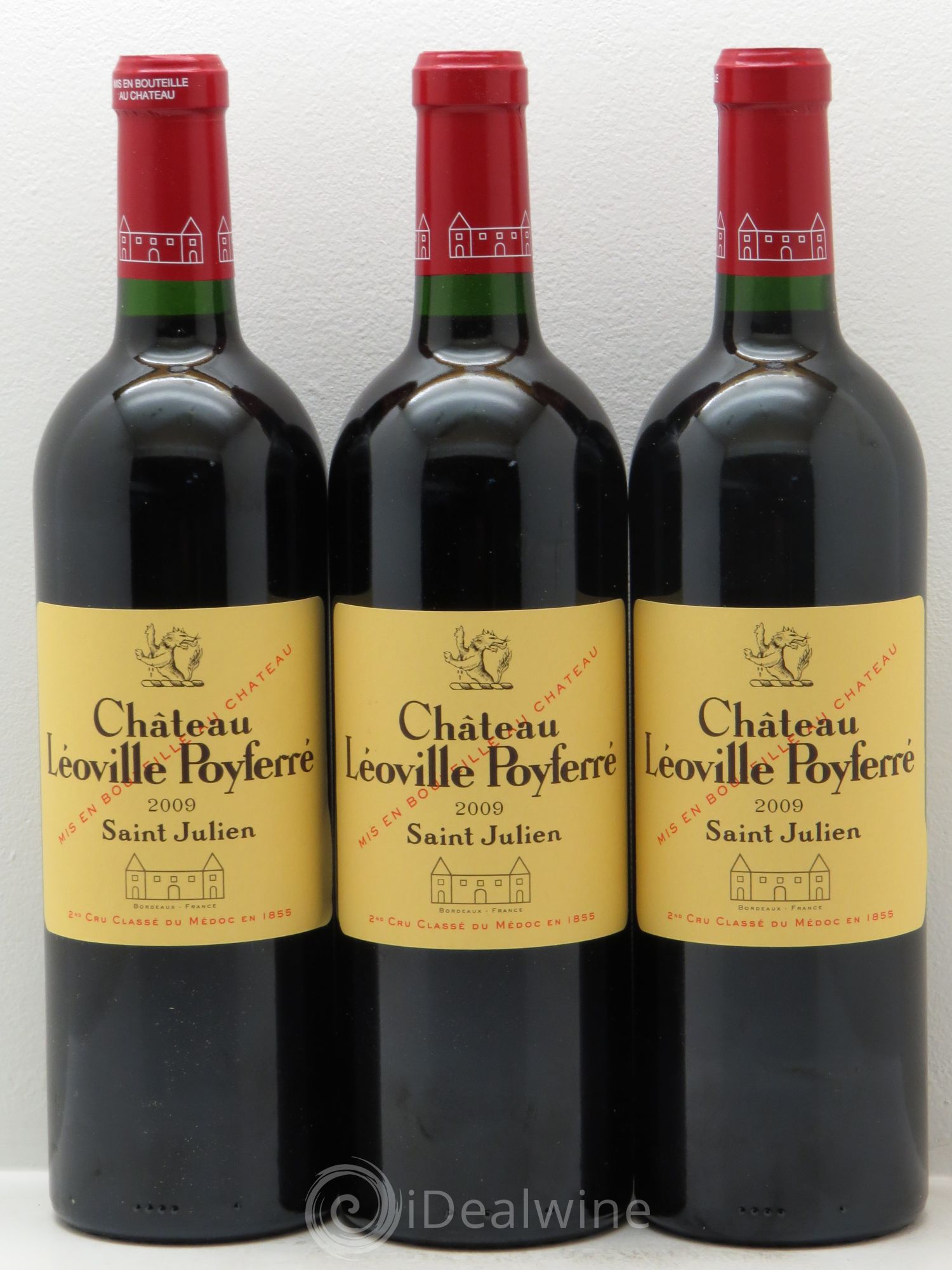 Château Léoville Poyferré 2ème Grand Cru Classé 2009 - Lot de 12 bouteilles - 3