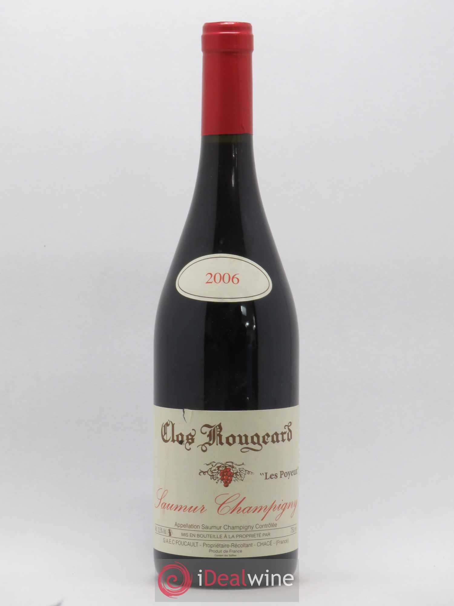 Saumur-Champigny Les Poyeux Clos Rougeard 2006 - Lot de 1 bouteille - 0
